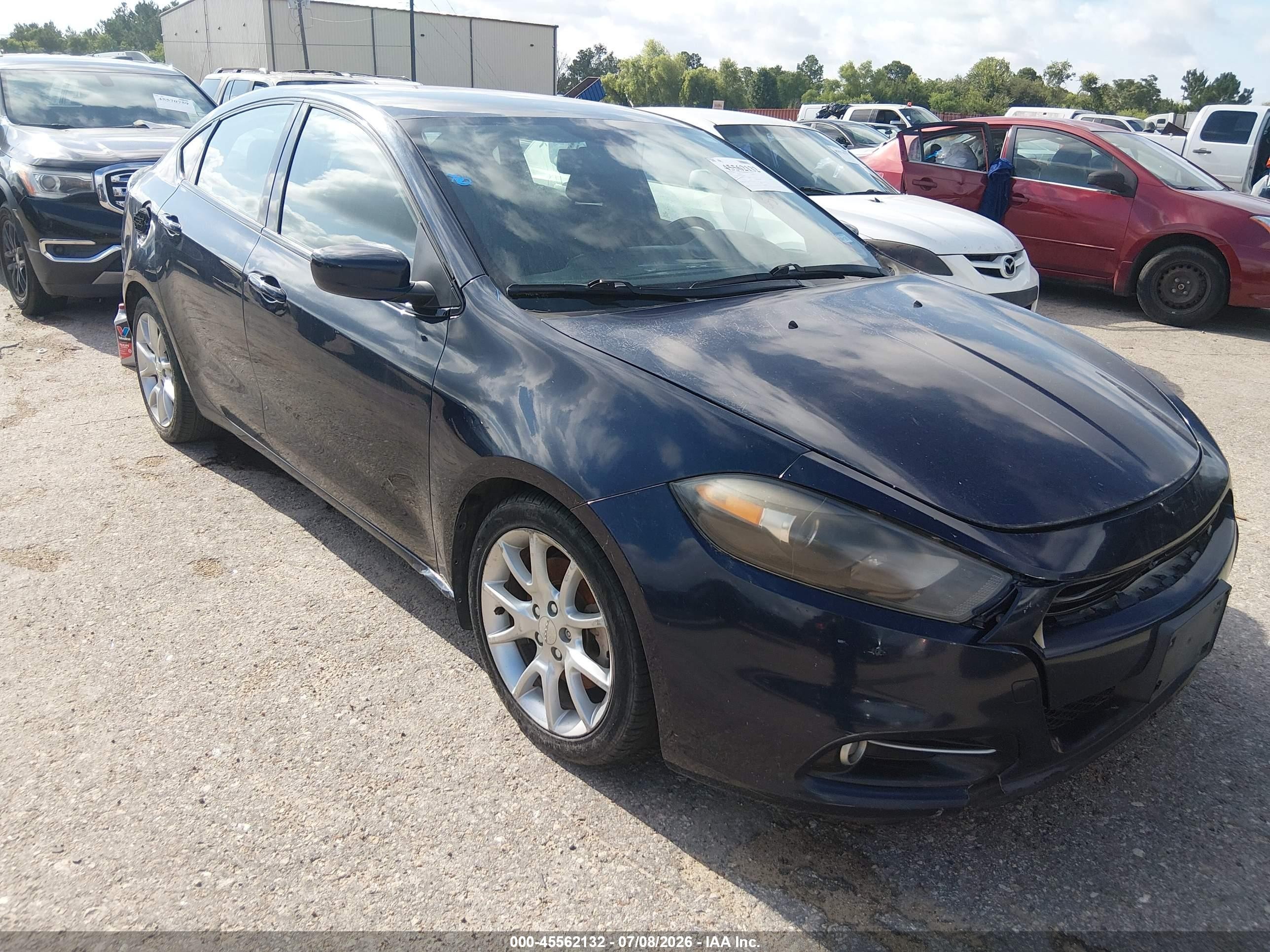 2013 Dodge Dart Rallye, VIN 1C3CDFBA2DD288343 — Normal wear