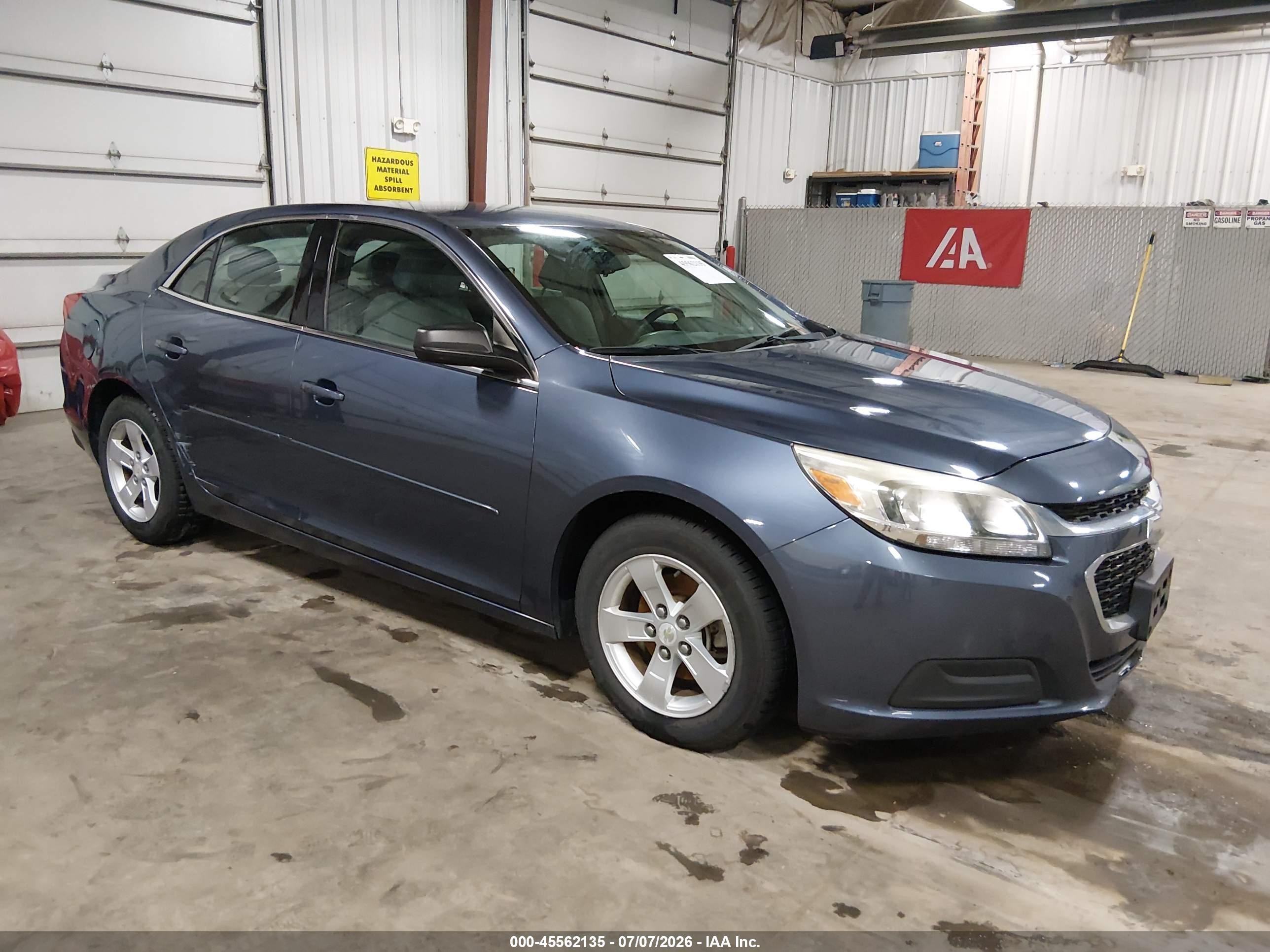 2014 Chevrolet Malibu LS, VIN 1G11B5SL0EF127136 — Fresh water flood