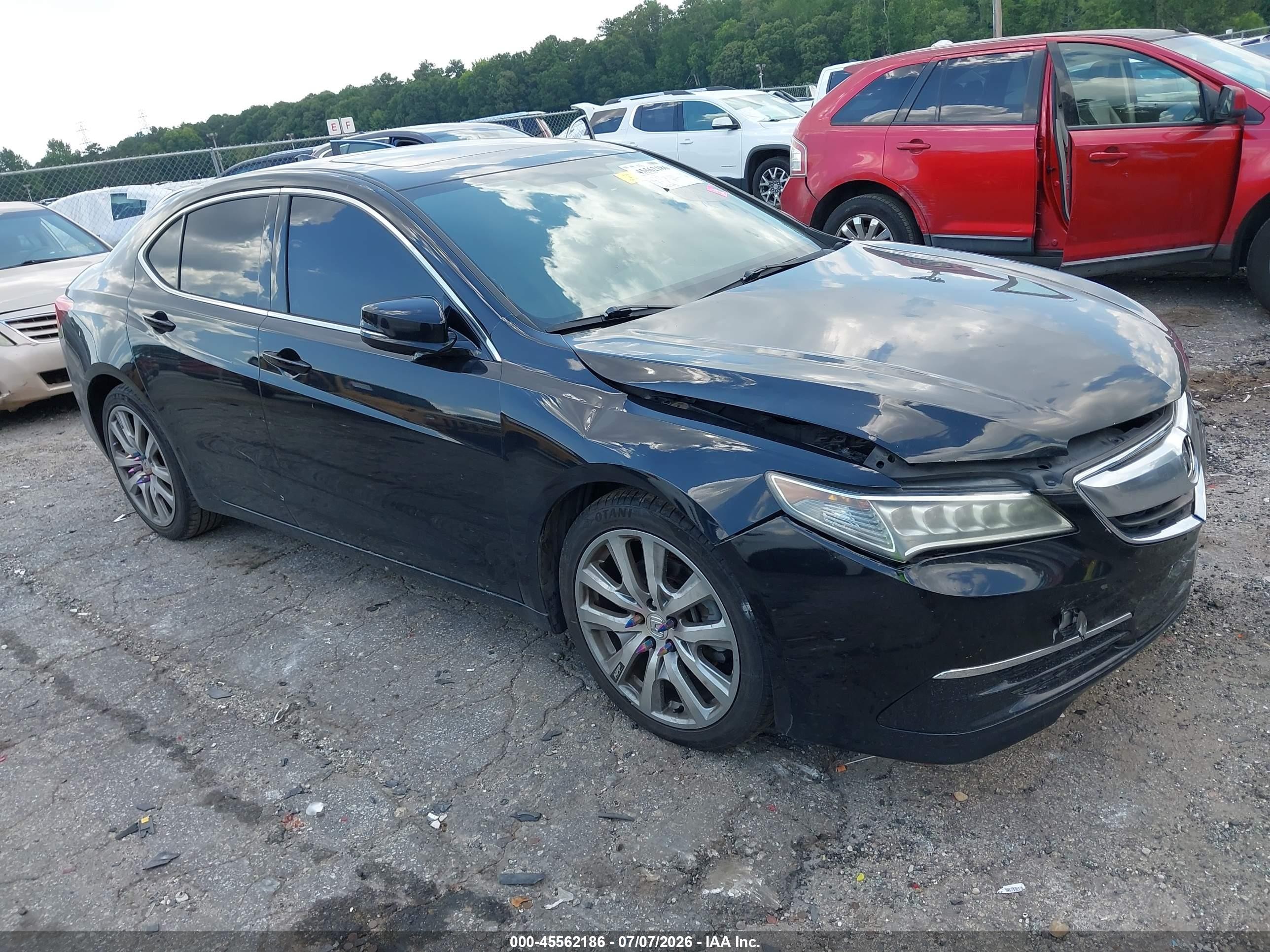2017 Acura TLX V6, VIN 19UUB2F33HA006939 — Front end