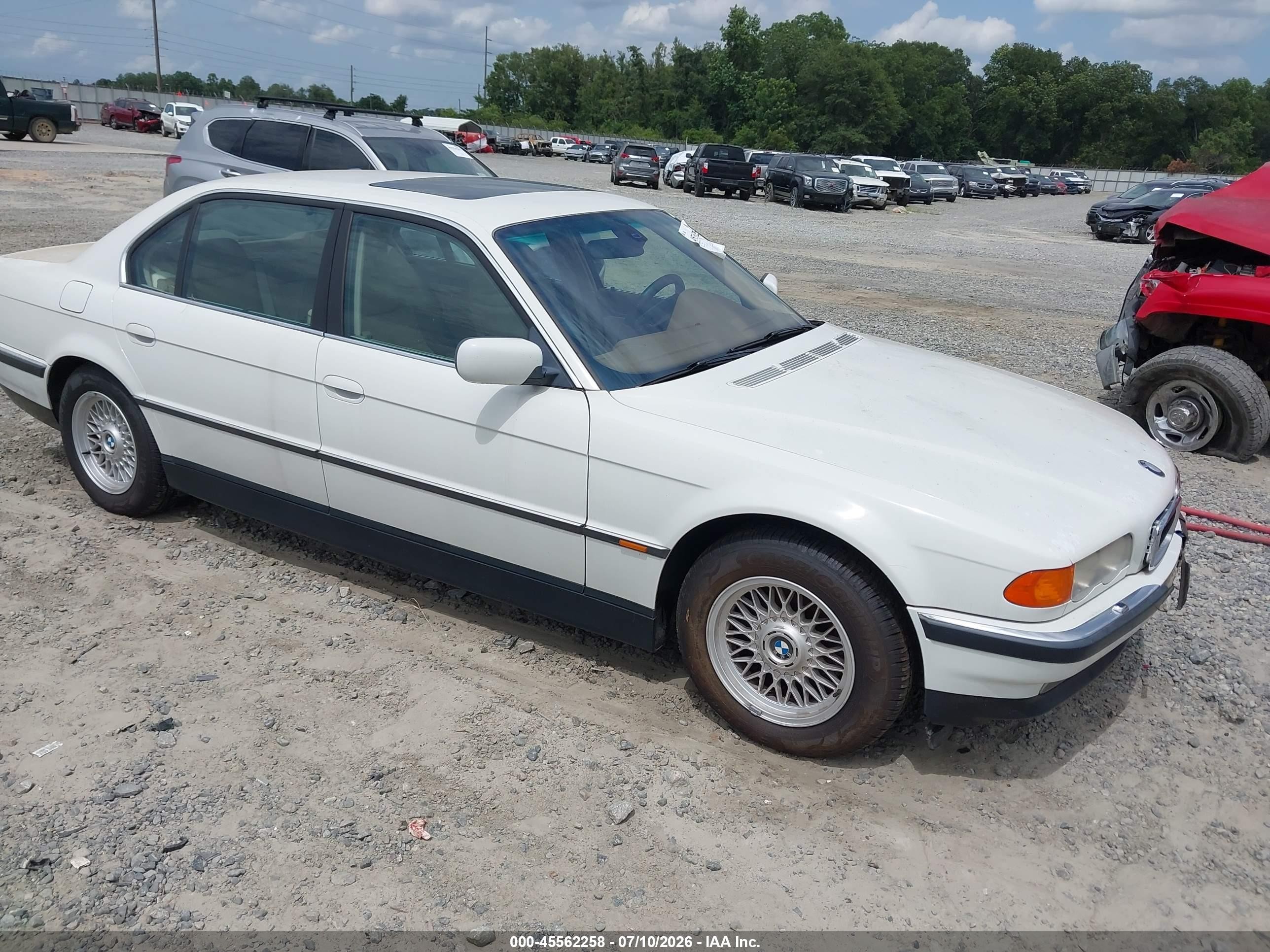 2000 BMW 7 Series 740iL, VIN WBAGH8343YDP12881 — Обычный износ
