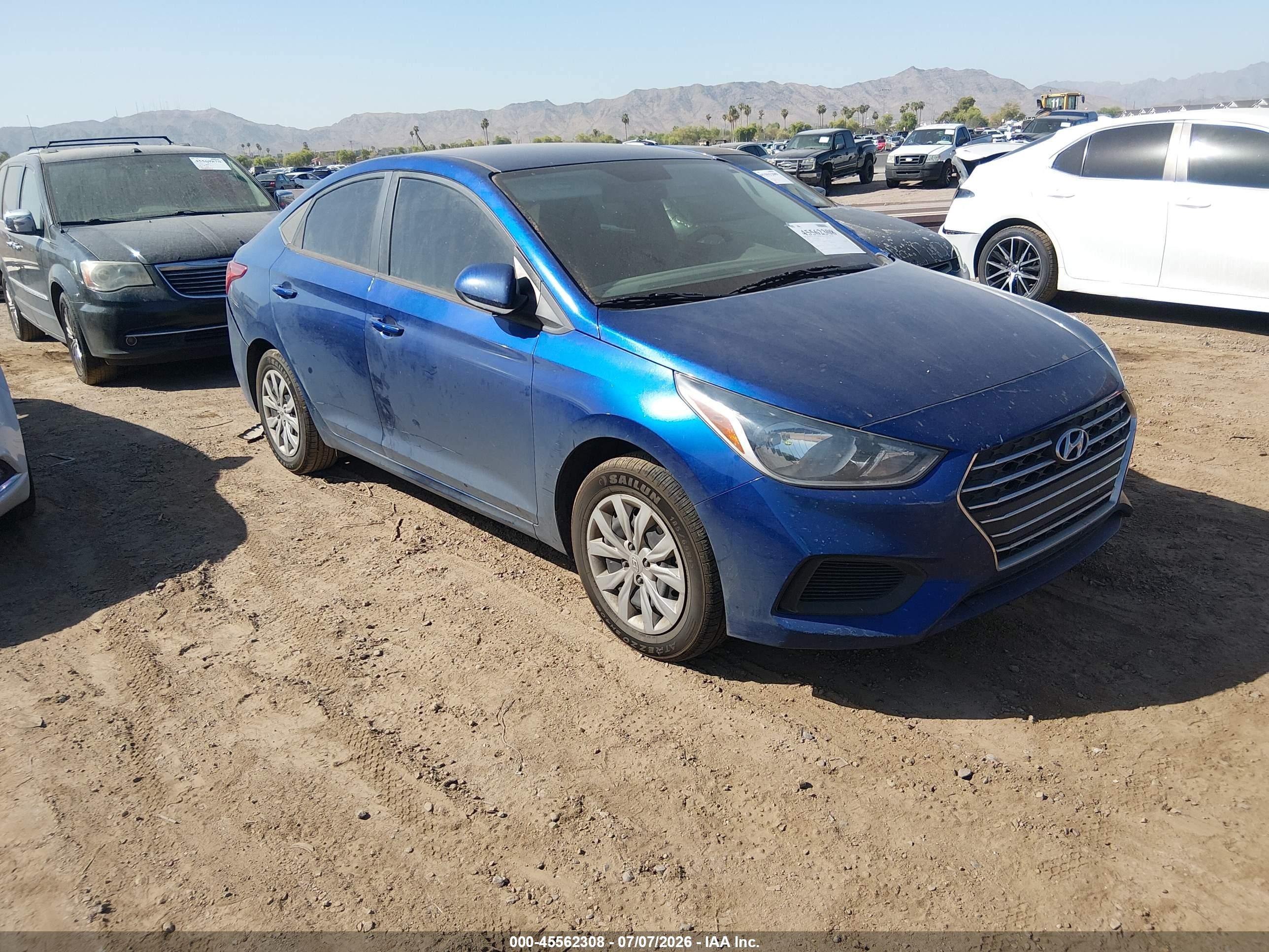 2020 Hyundai Accent SE, VIN 3KPC24A62LE090815 — Normal wear