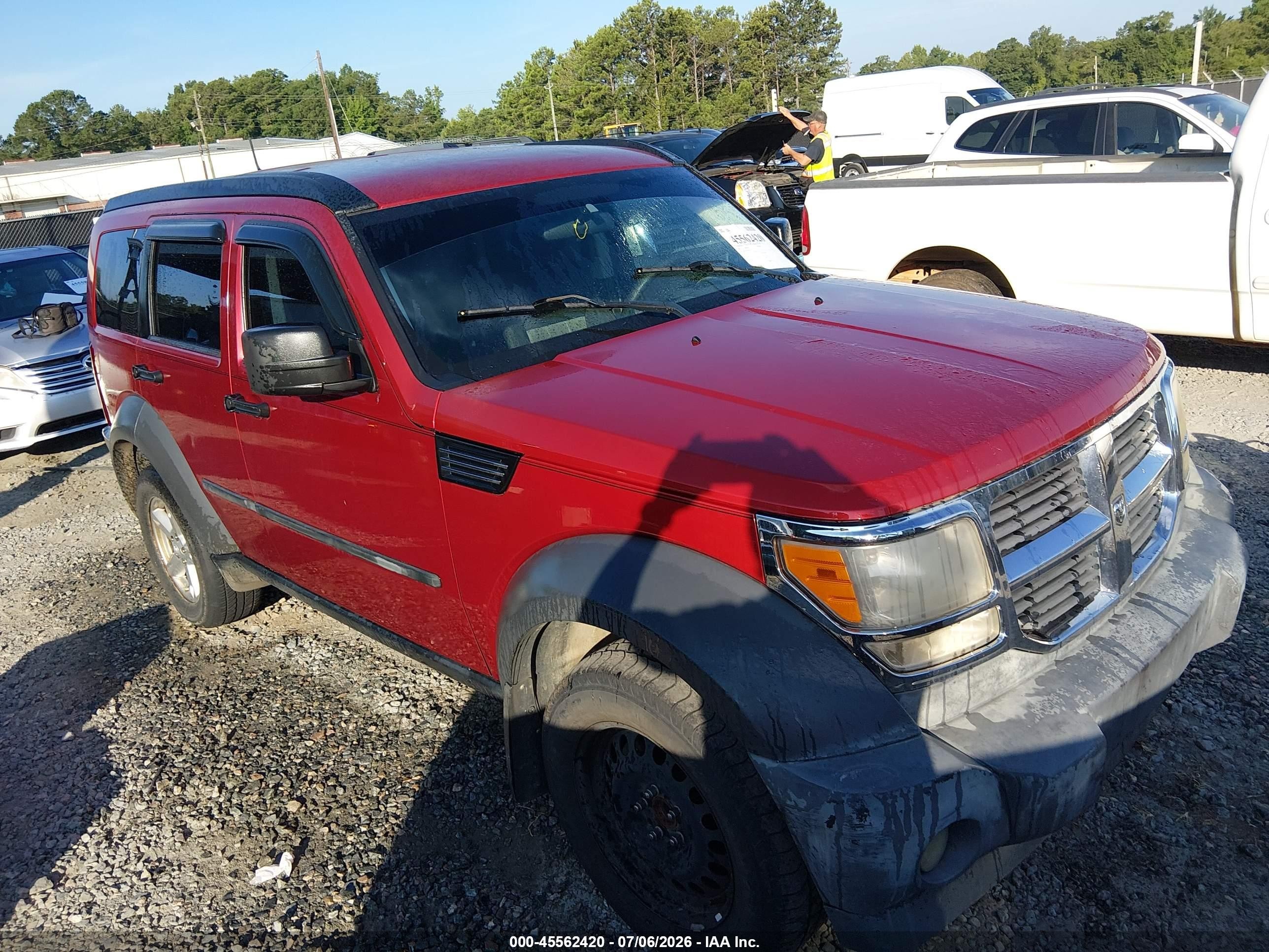 2007 Dodge Nitro SXT, VIN 1D8GT28K47W591742 — Normal wear