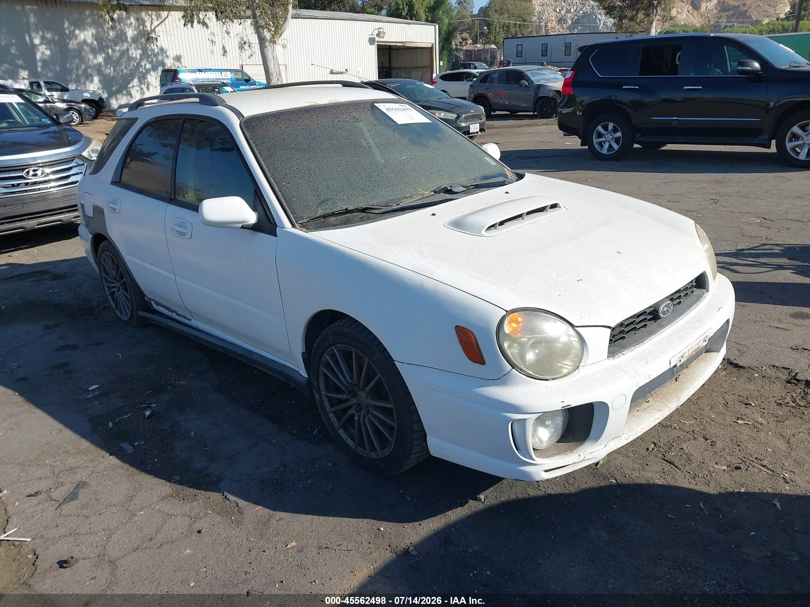 2002 Subaru Impreza WRX Special Sports, VIN JF1GG29662G807913 — Обычный износ