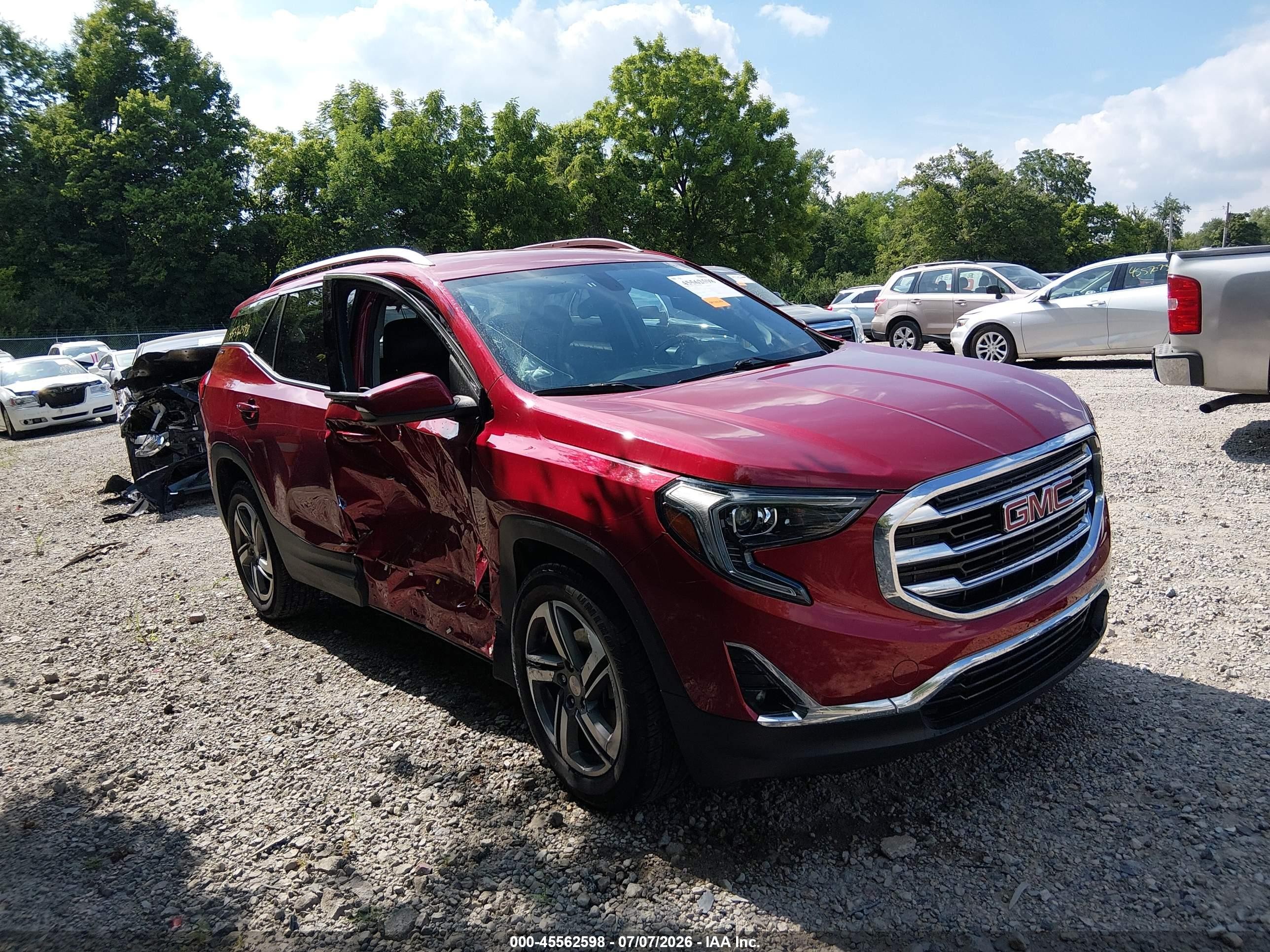 2019 GMC Terrain SLT, VIN 3GKALPEV3KL147951 — Side