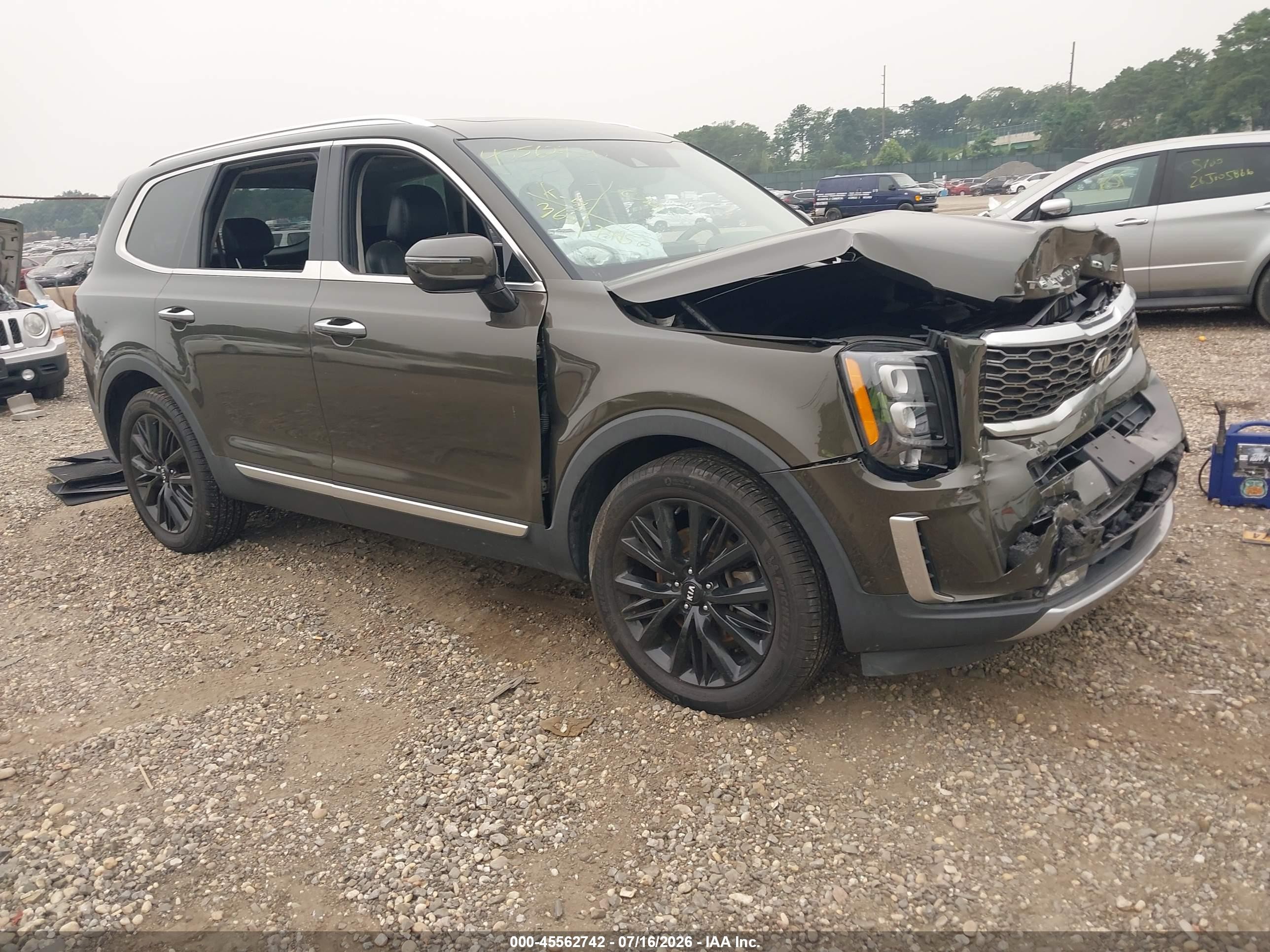 2020 Kia Telluride SX, VIN 5XYP5DHC4LG002659 — Front end