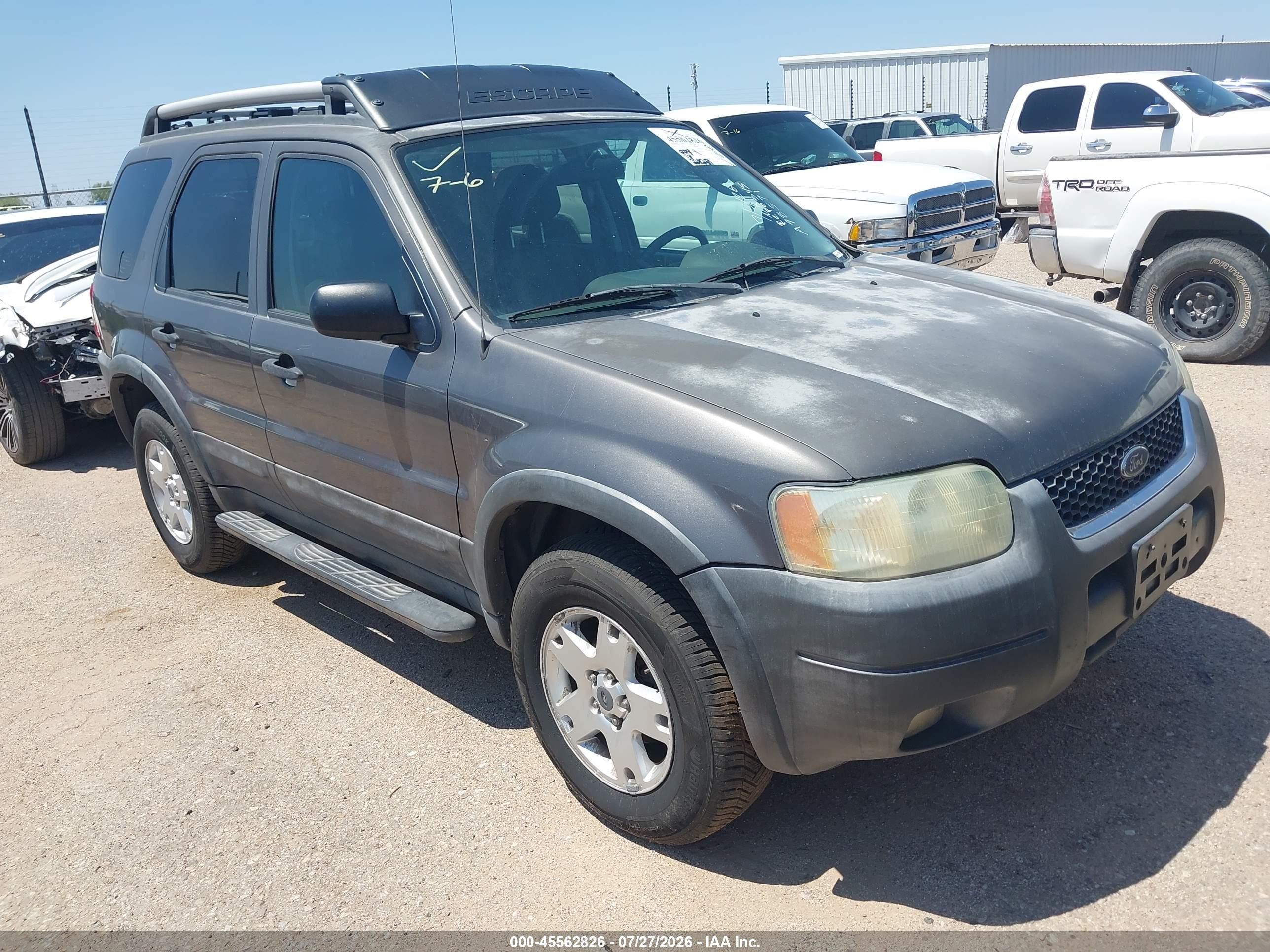 2004 Ford Escape XLT, VIN 1FMYU93164KA98571 — Обычный износ
