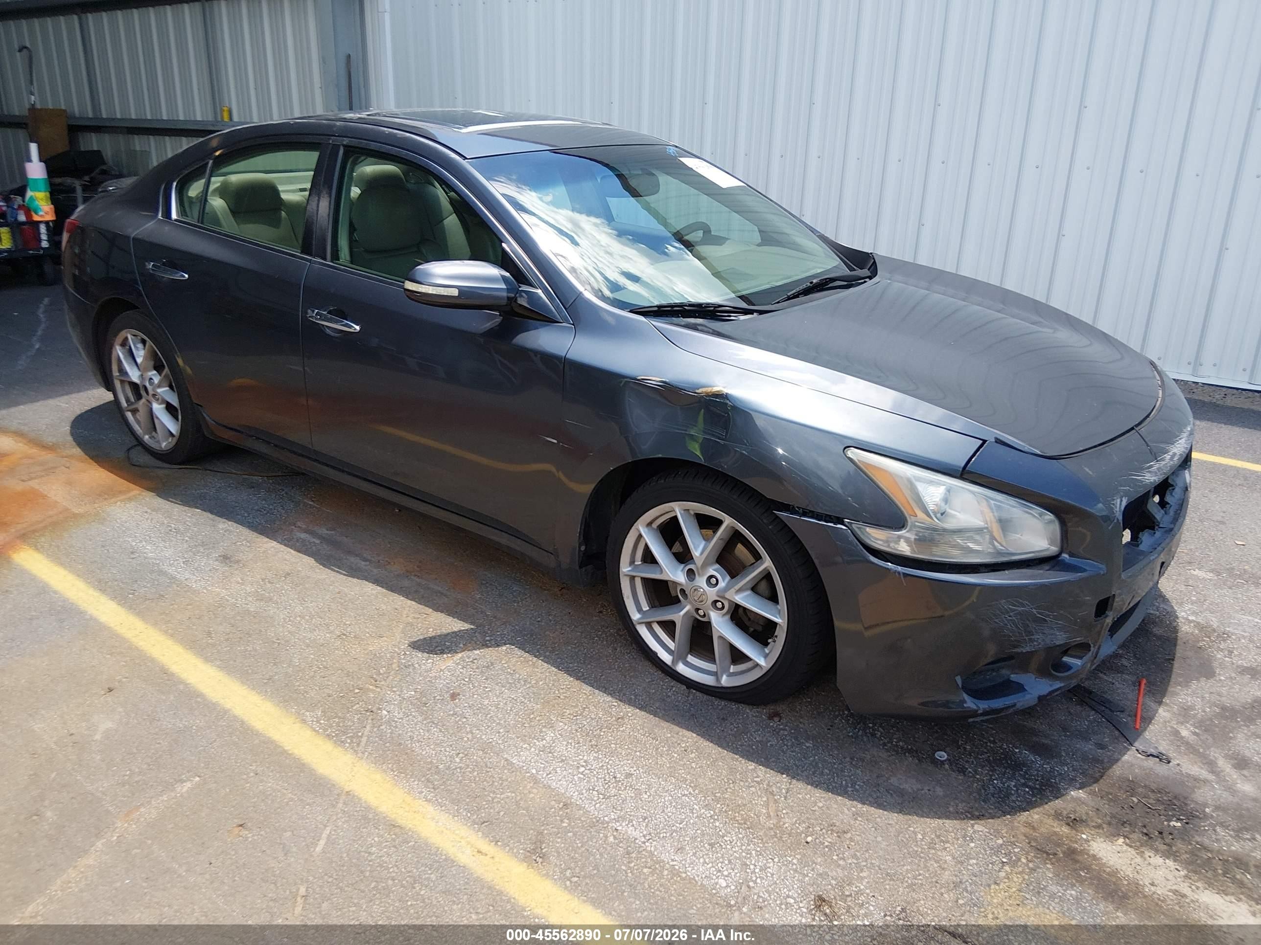 2009 Nissan Maxima SV, VIN 1N4AA51E89C806484 — Обычный износ