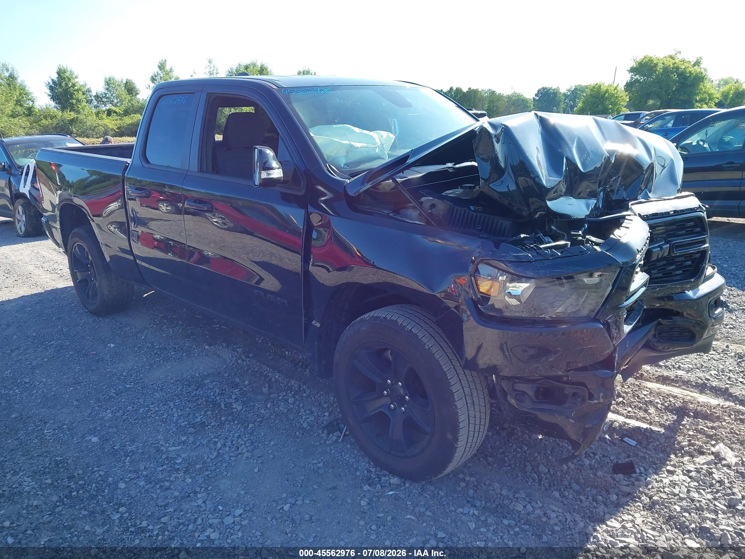 2022 Ram 1500 Lone Star, VIN 1C6RRFBG7NN418373 — Front end