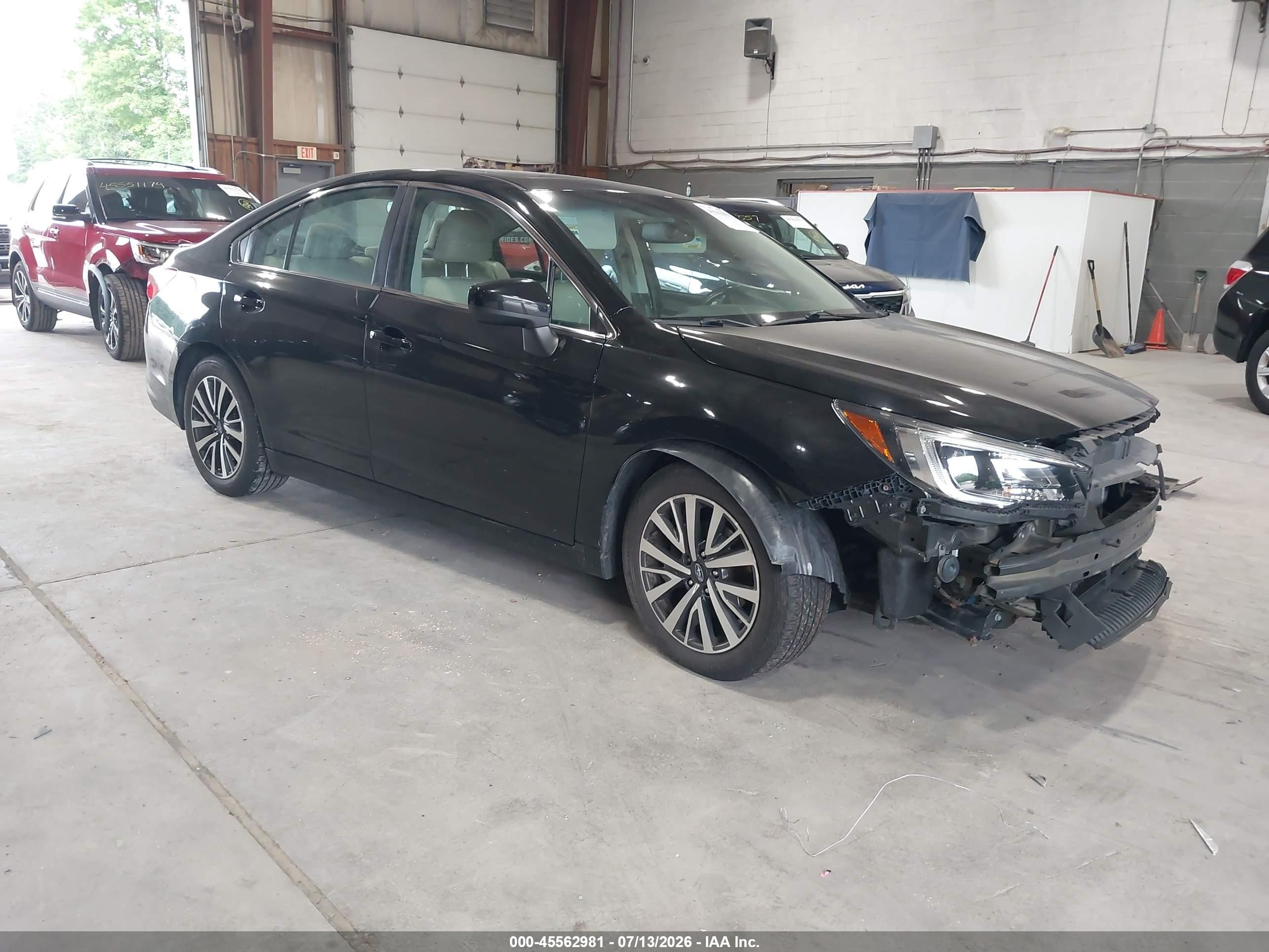 2018 Subaru Legacy Premium, VIN 4S3BNAD69J3030368 — Front end