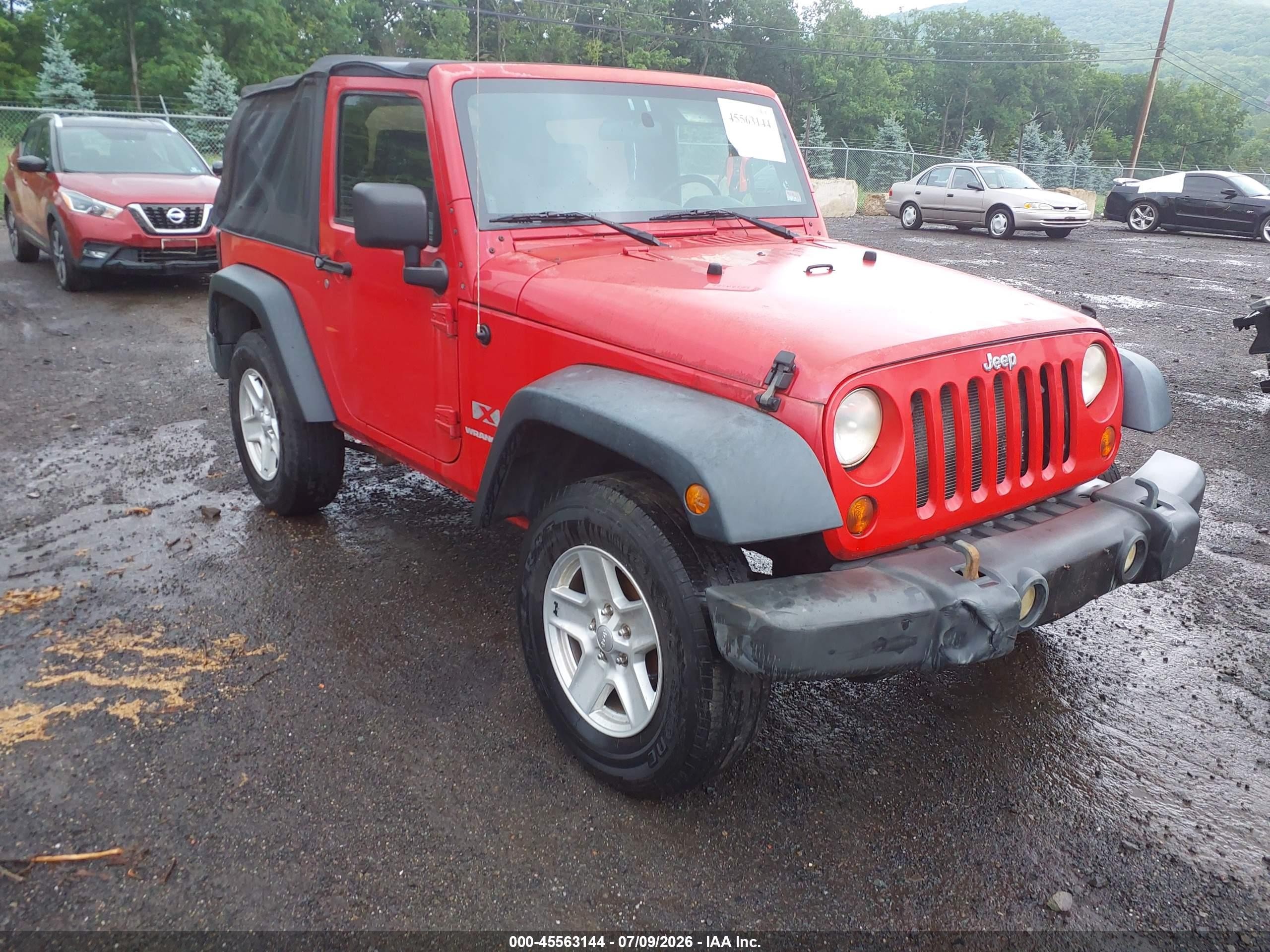 2009 Jeep Wrangler X, VIN 1J4FA241X9L751599 — Normal wear