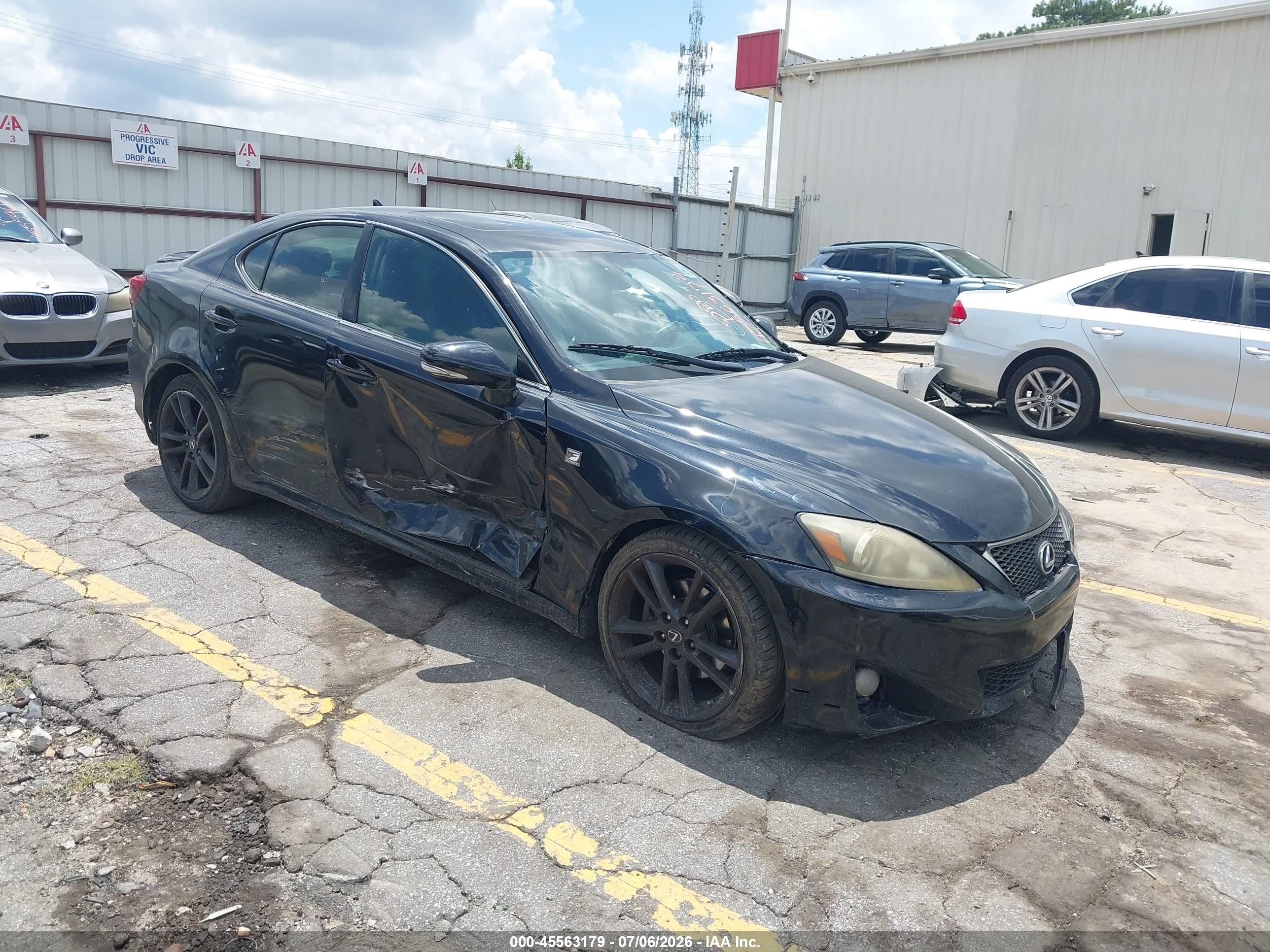 2013 Lexus IS 250, VIN JTHBF5C27D5185270 — Бок