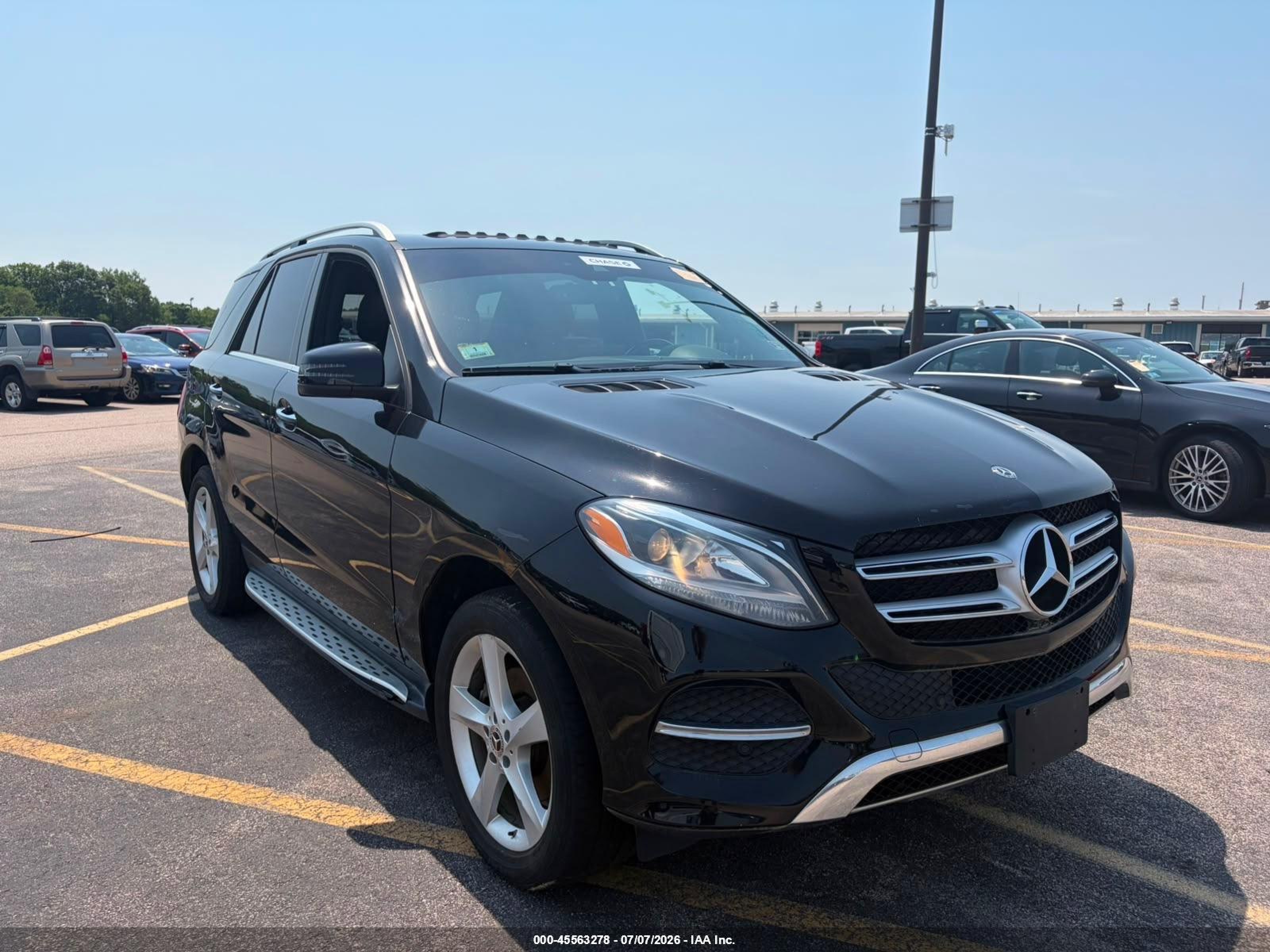 2018 Mercedes-Benz GLE 350, VIN 4JGDA5JB6JB065089 — Normal wear