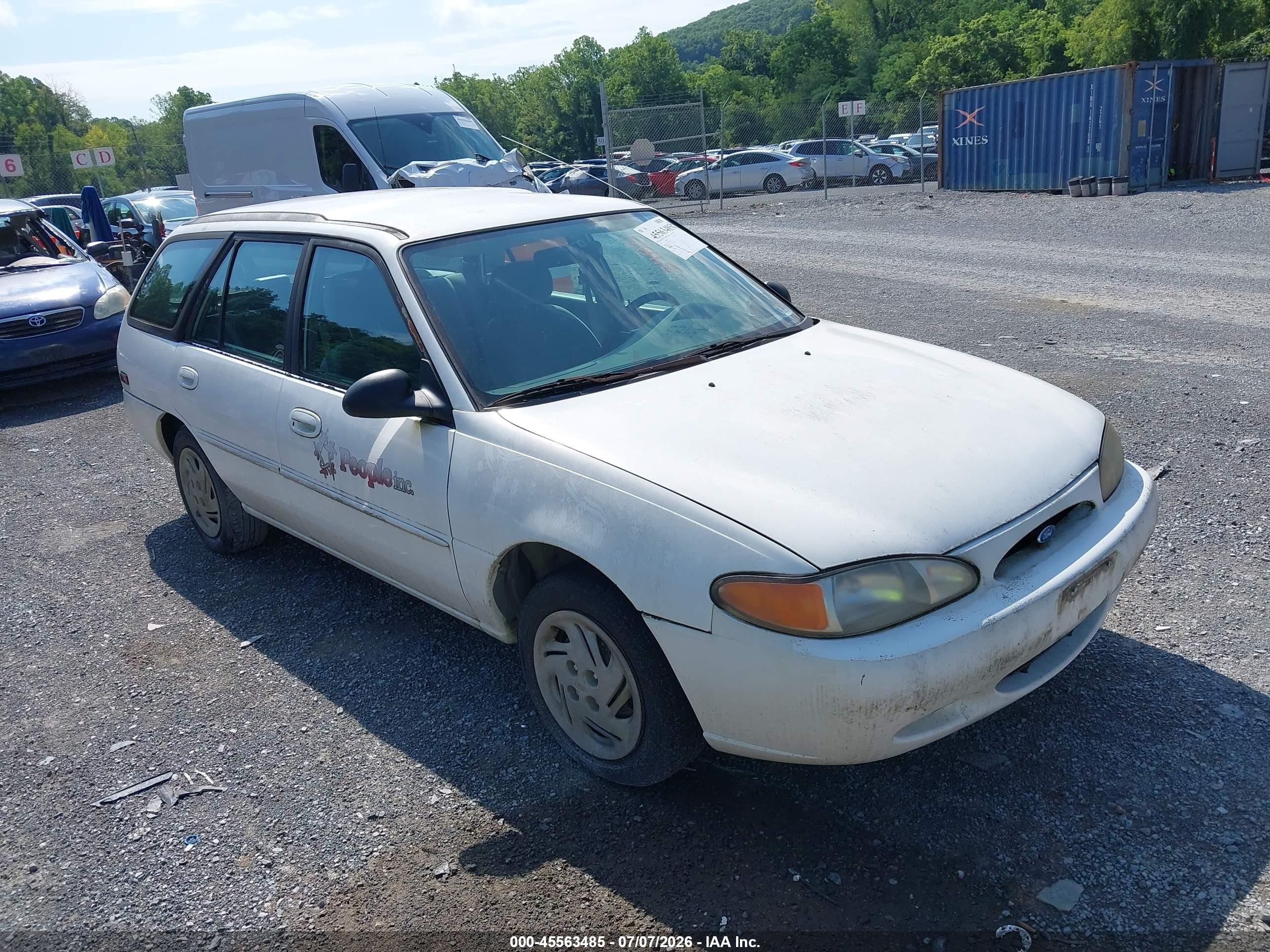 1997 Ford Escort LX, VIN 3FALP15P7VR145523 — Not stated