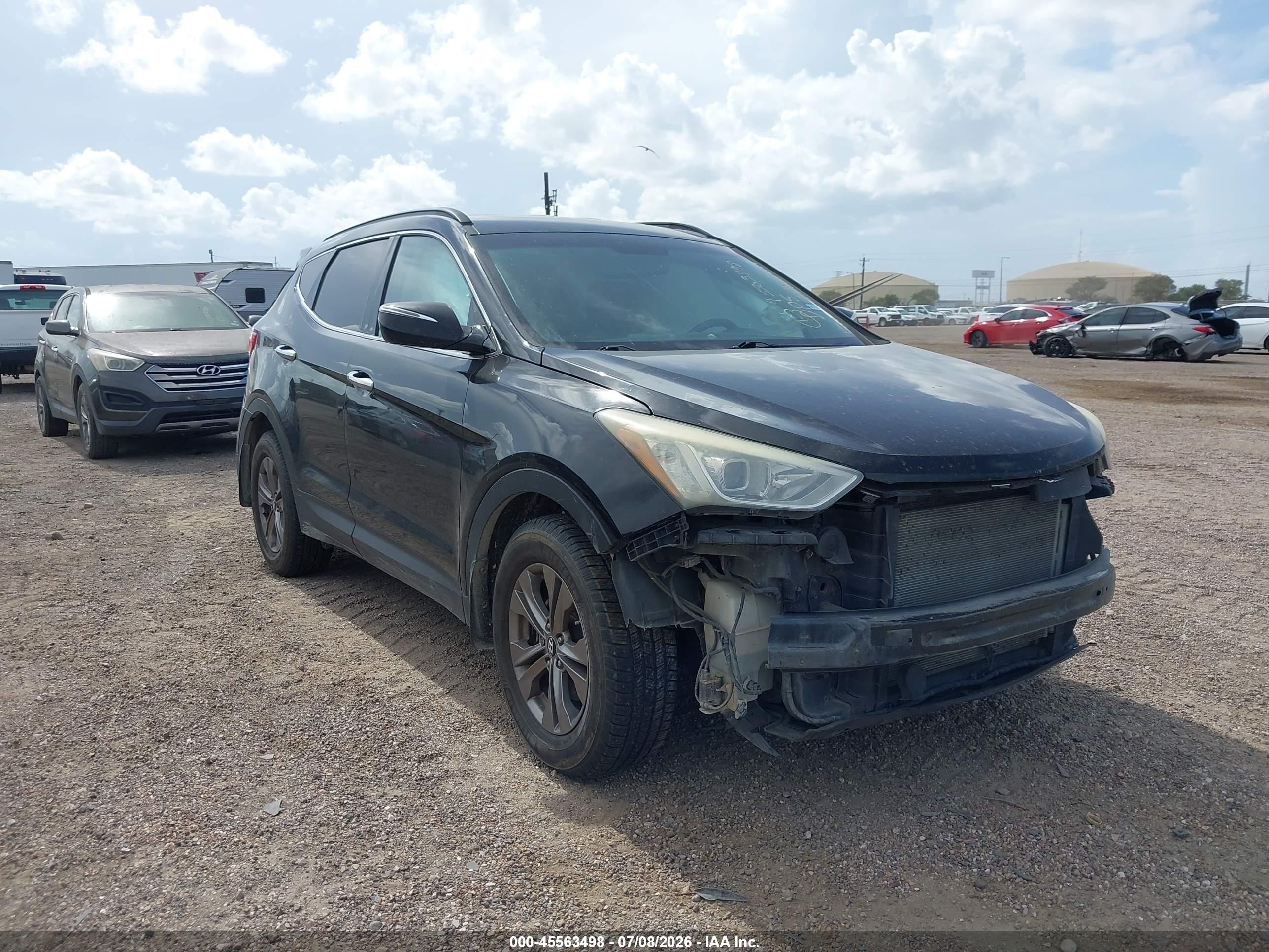 2013 Hyundai Santa Fe Sport, VIN 5XYZU3LB7DG092542 — All over