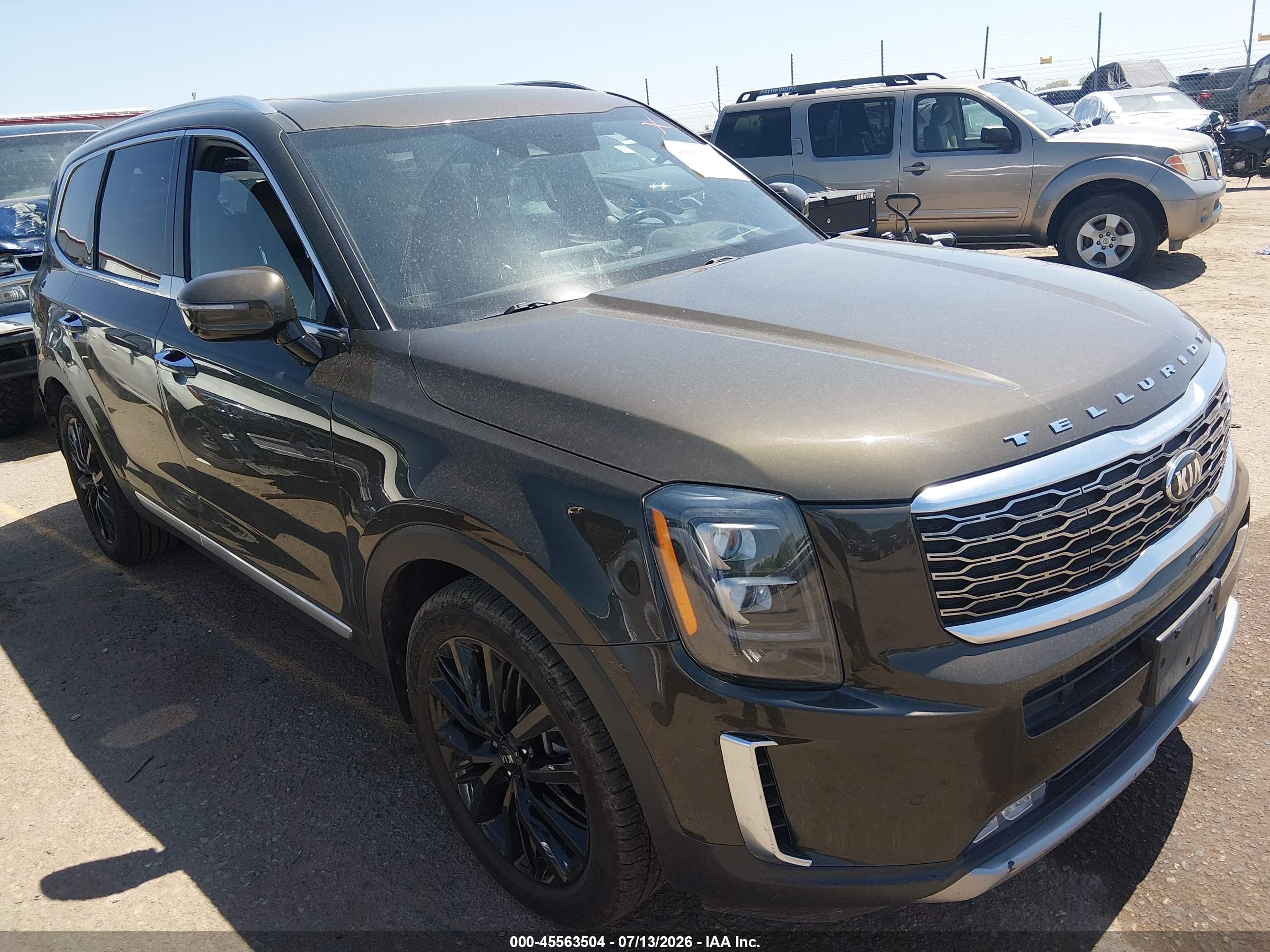 2020 Kia Telluride SX, VIN 5XYP5DHC0LG075382 — Hail