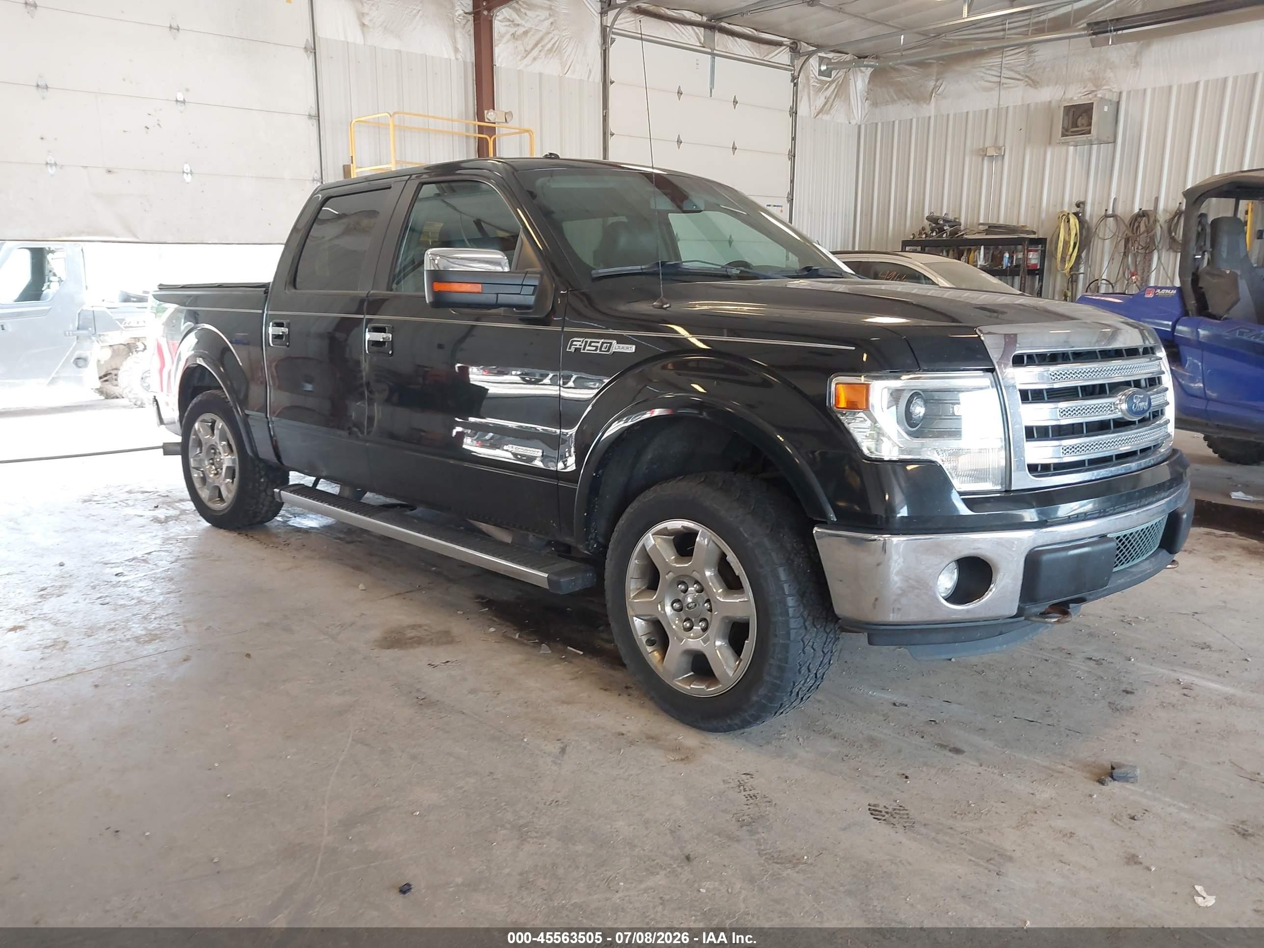 2013 Ford F-150 XL, VIN 1FTFW1ET2DFD39881 — Undercarriage