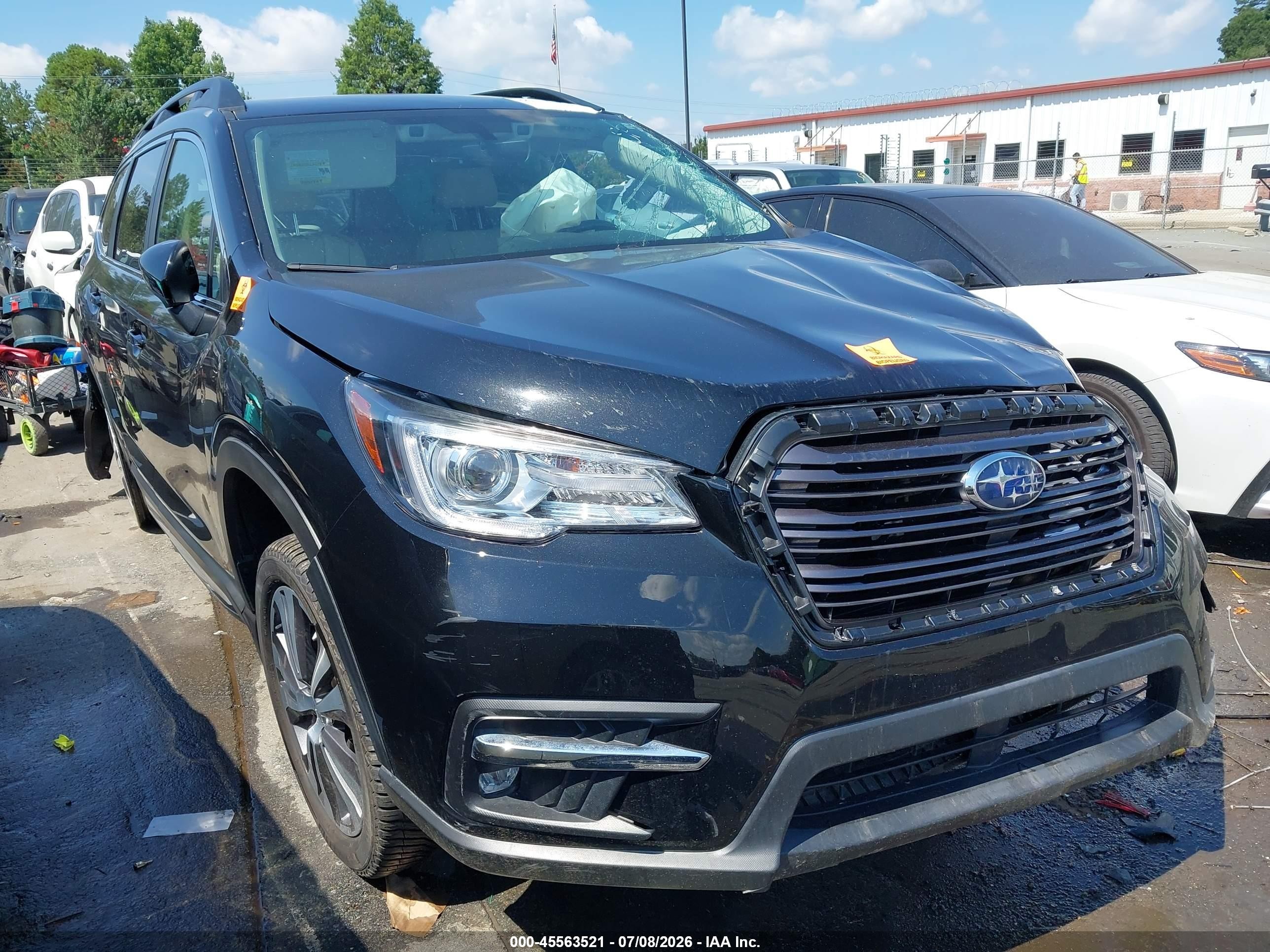 2019 Subaru Ascent Limited, VIN 4S4WMAMD4K3472748 — Rollover