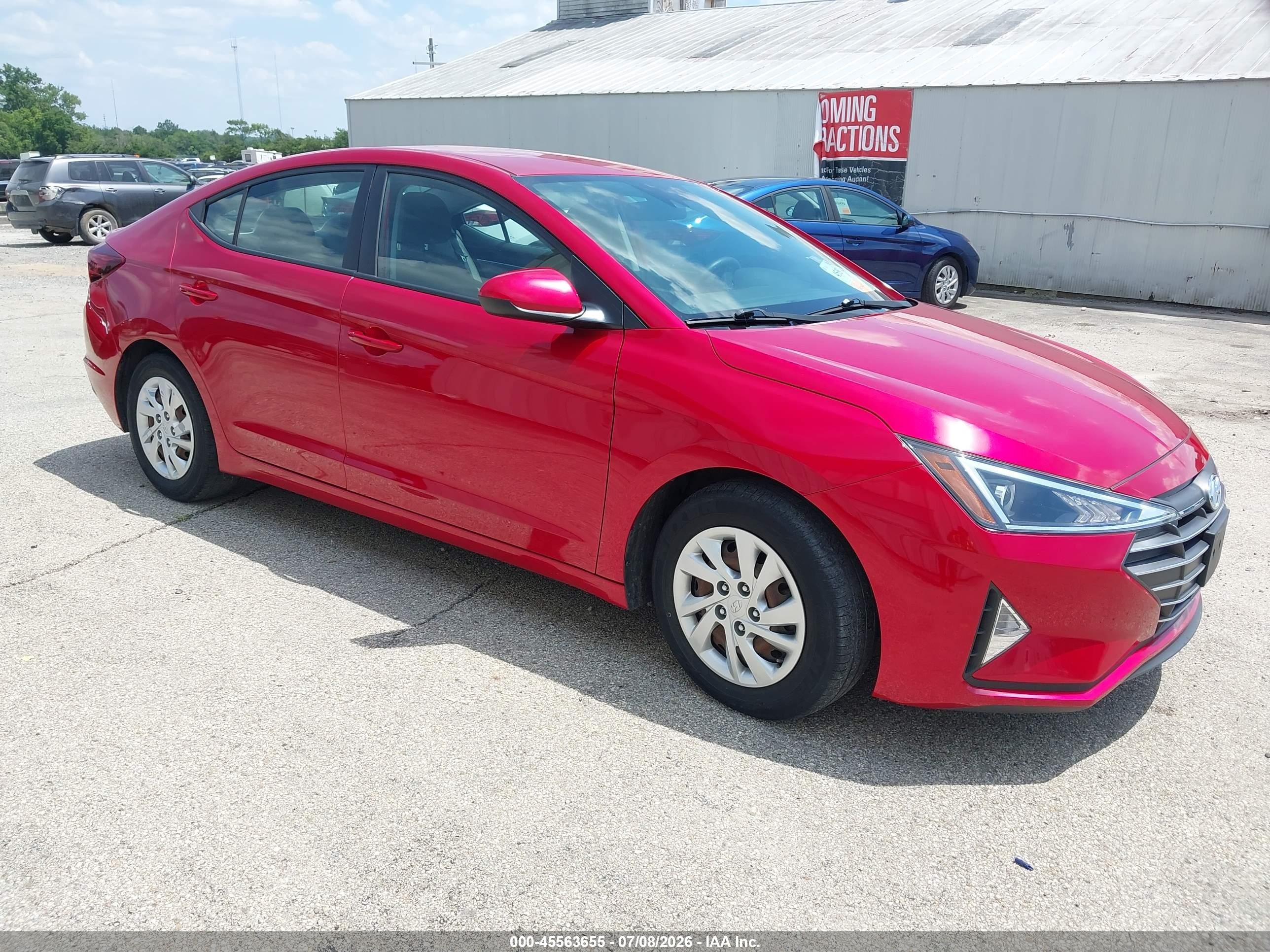 2020 Hyundai Elantra SE, VIN 5NPD74LF6LH608911 — Side