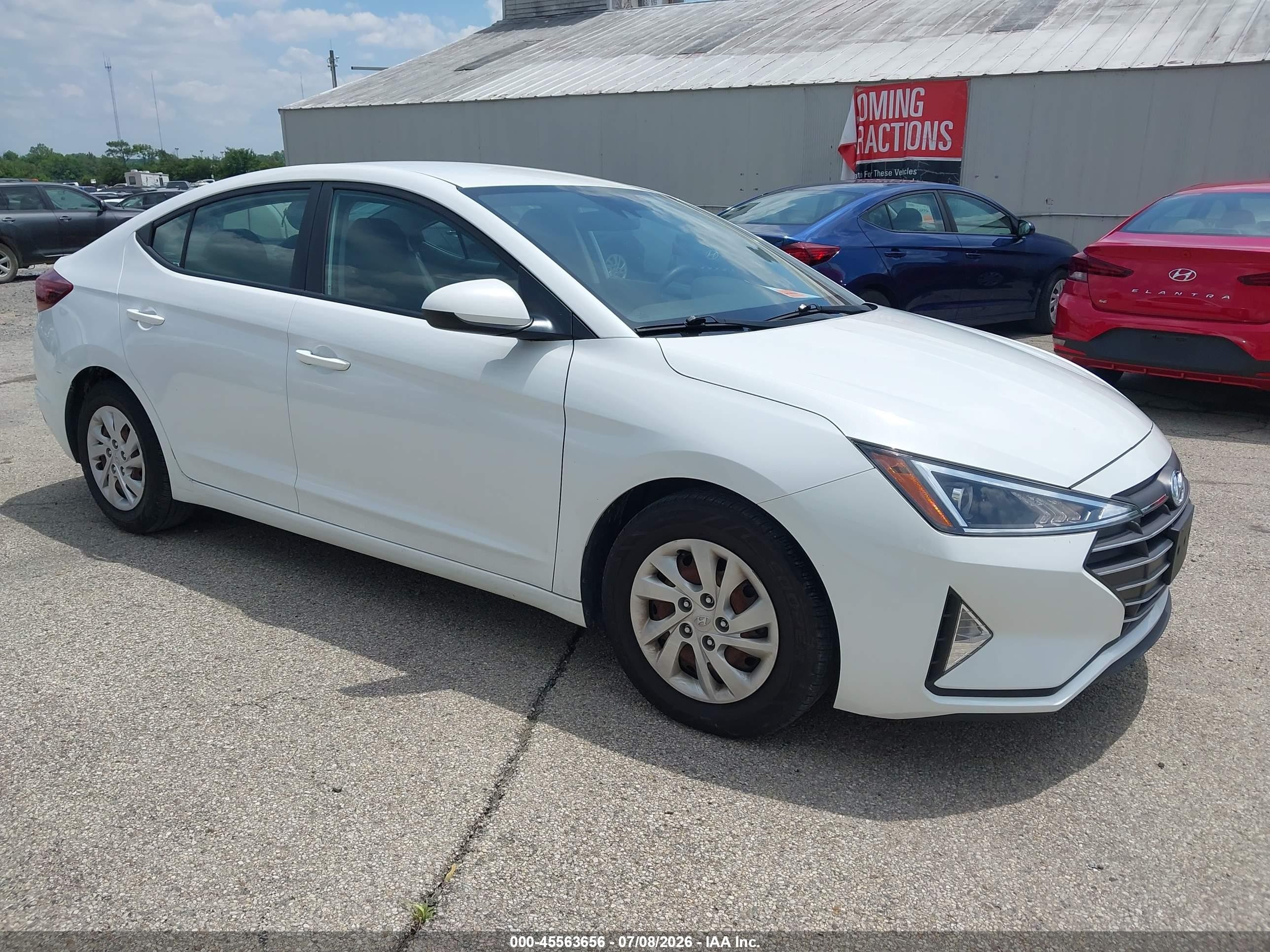 2020 Hyundai Elantra SE, VIN 5NPD74LF6LH608875 — Side