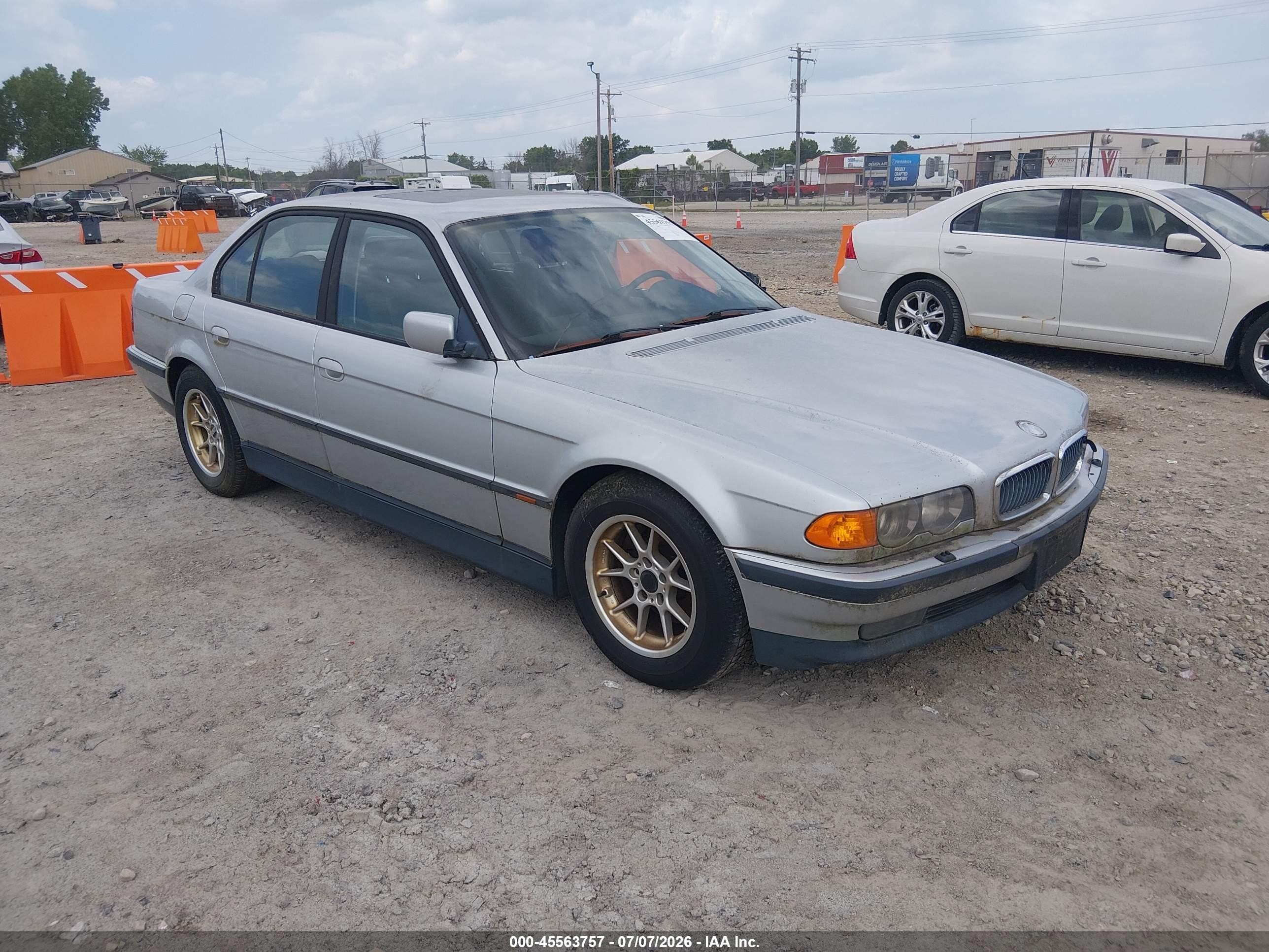 1999 BMW 7 Series, VIN WBAGG8339XDN73624 — Обычный износ