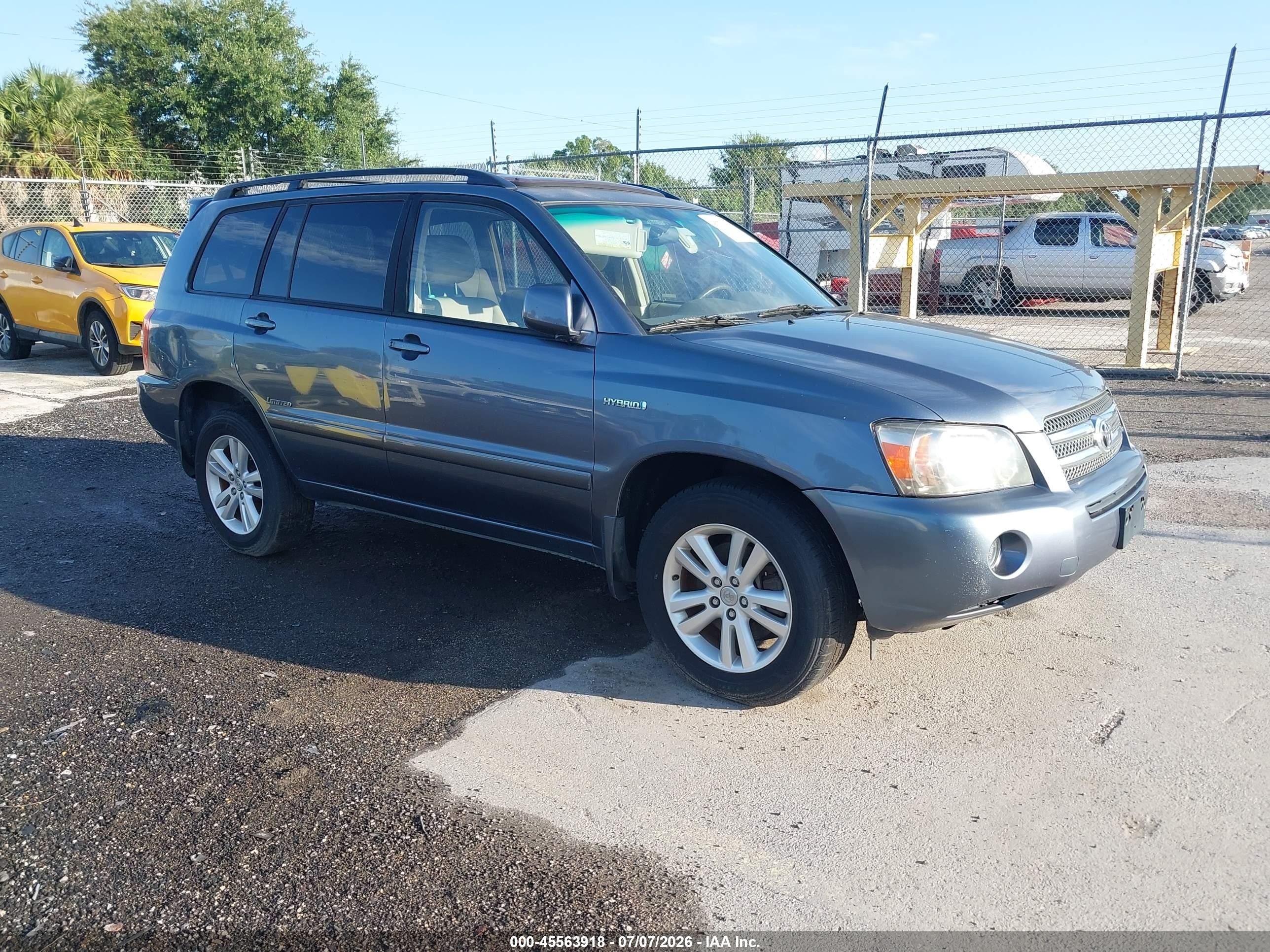 2006 Toyota Highlander Limited, VIN JTEEW21A960019559 — Electrical