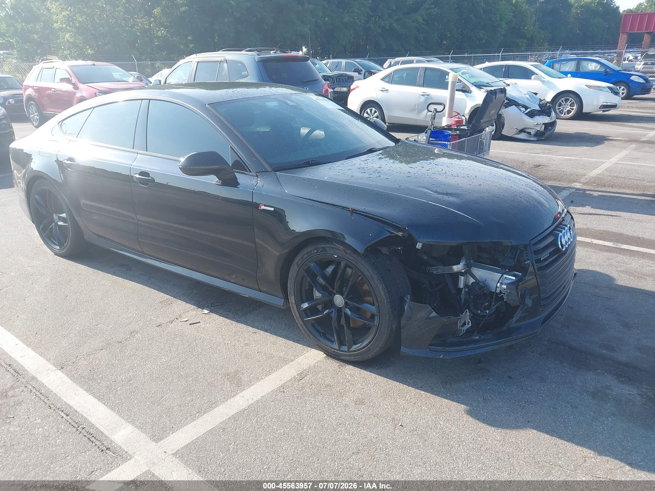 2016 Audi A7 Prestige, VIN WAU2GAFC6GN014989 — Front end