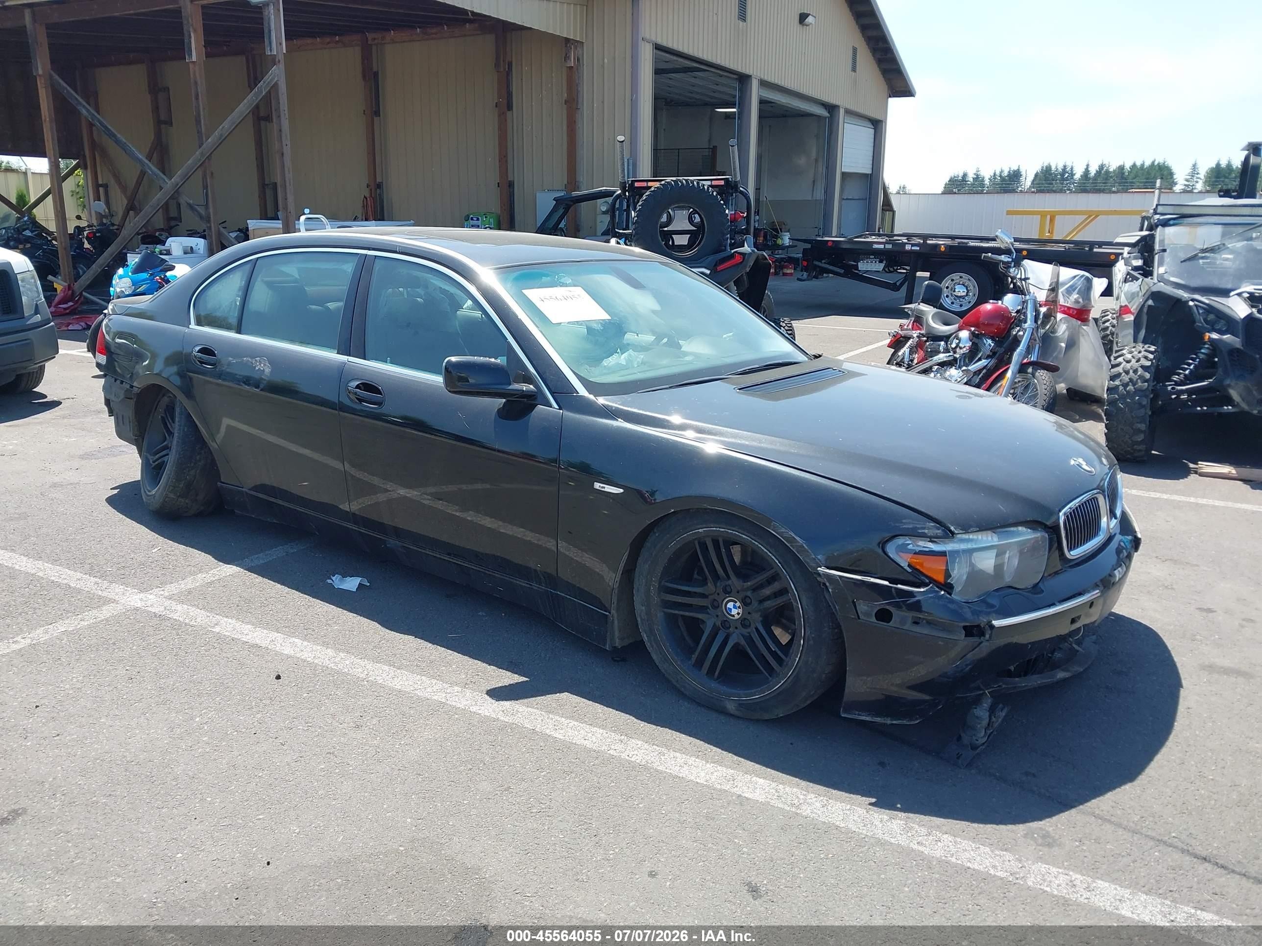 2005 BMW 7 Series, VIN WBAGN83525DK11252 — All over
