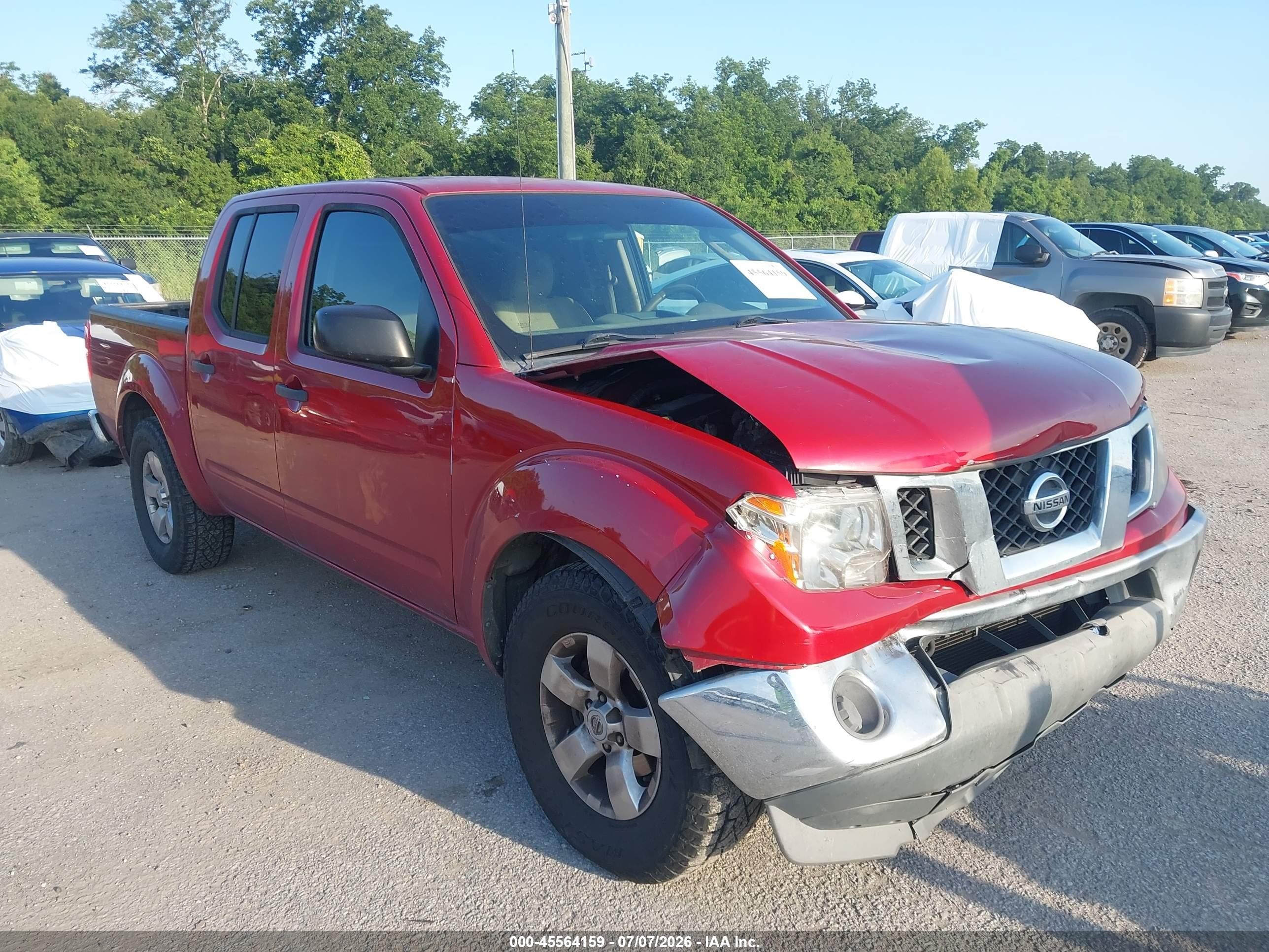 2010 Nissan Frontier SE, VIN 1N6AD0ER7AC413840 — Front end