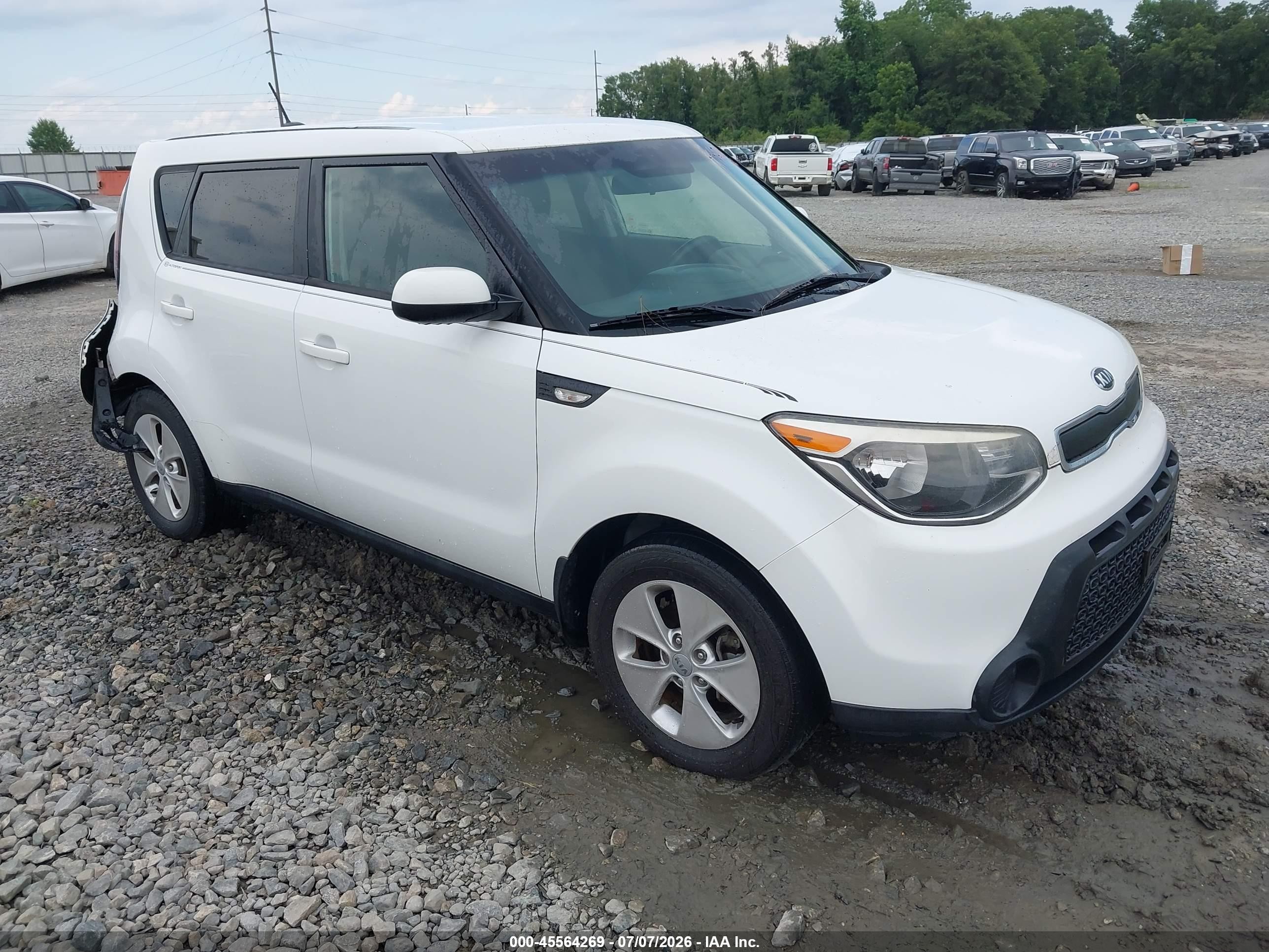 2014 Kia Soul, VIN KNDJN2A29E7709378 — Rear end