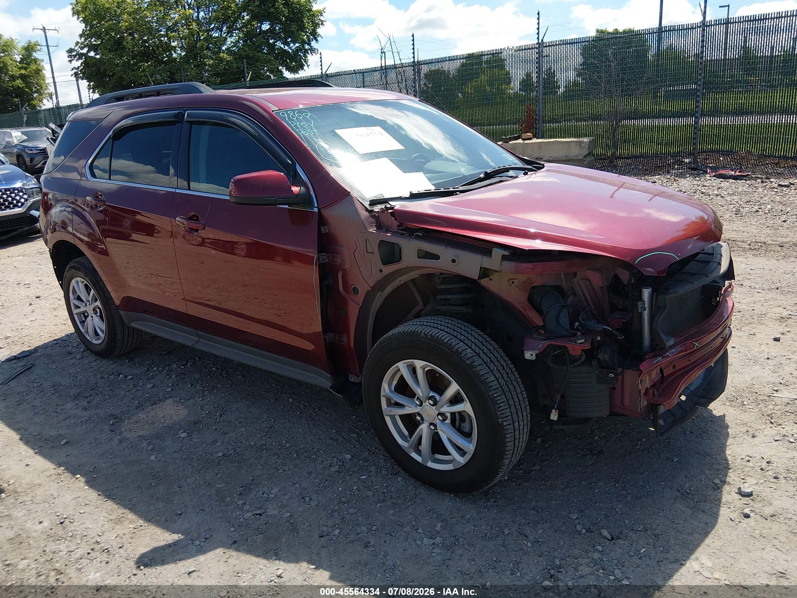 2016 Chevrolet Equinox LT, VIN 2GNFLFEK4G6282716 — All over