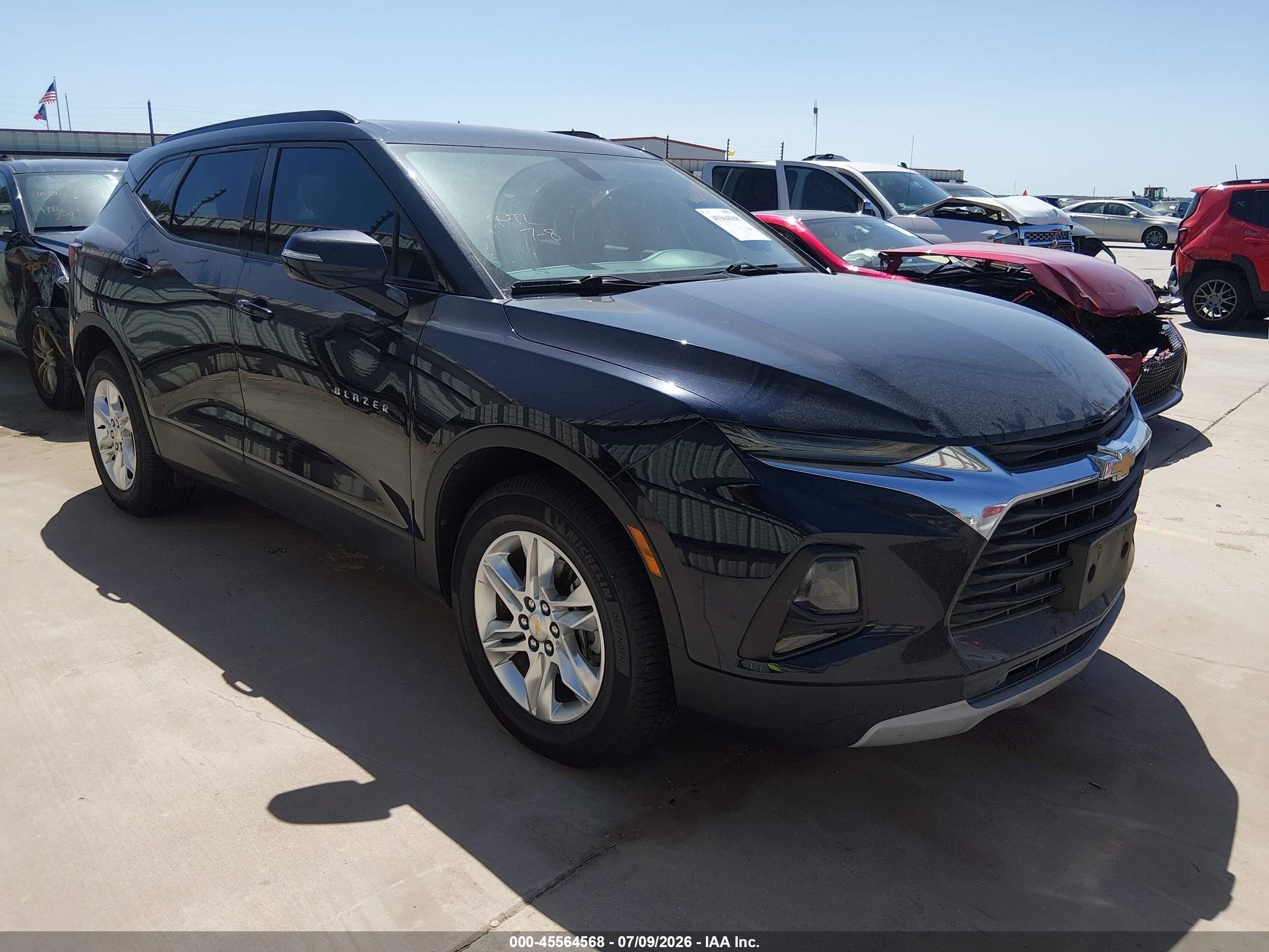 2020 Chevrolet Blazer LT, VIN 3GNKBCRS6LS589309 — Зад