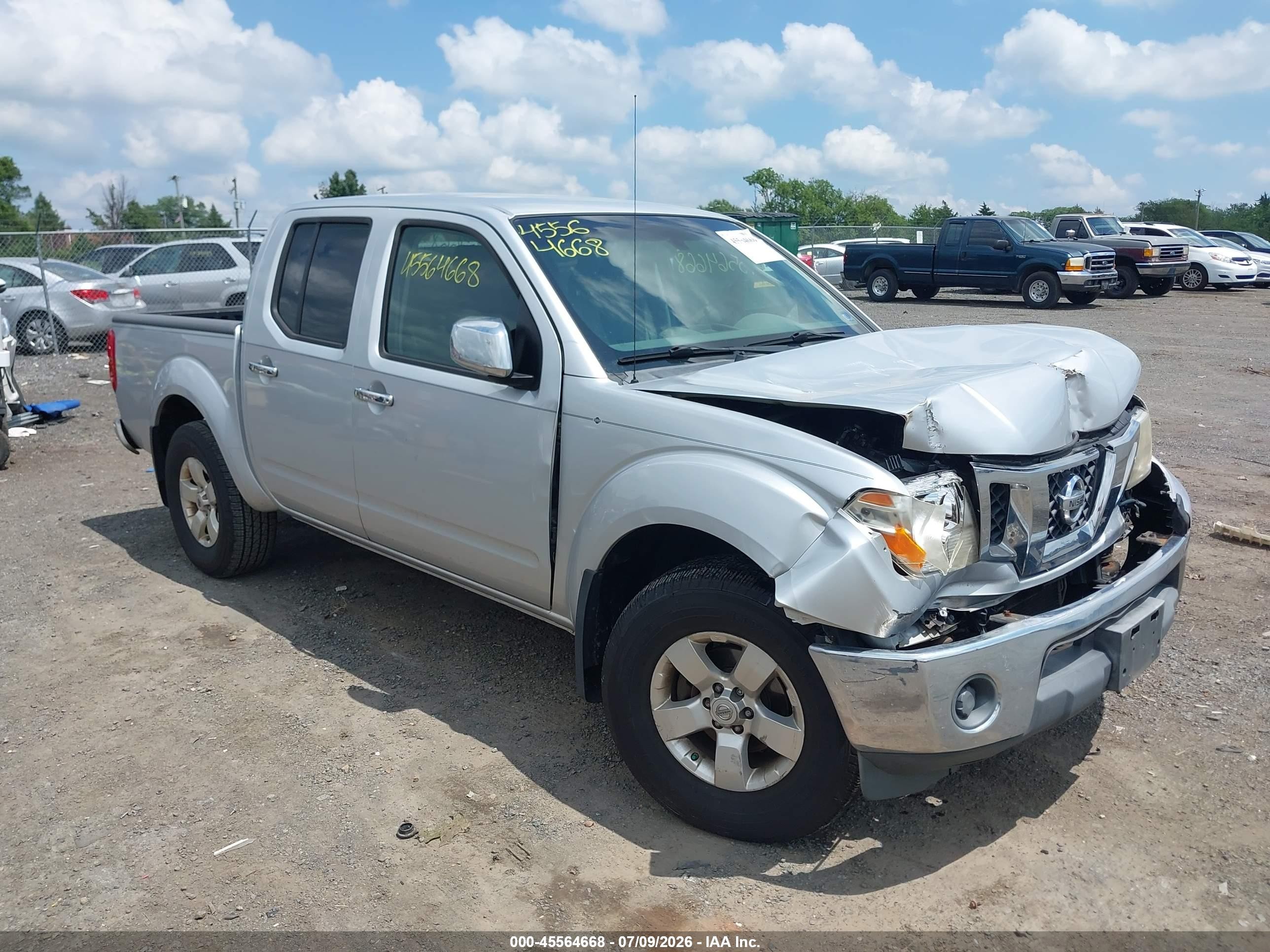 2010 Nissan Frontier SE, VIN 1N6AD0EV2AC424550 — Front end