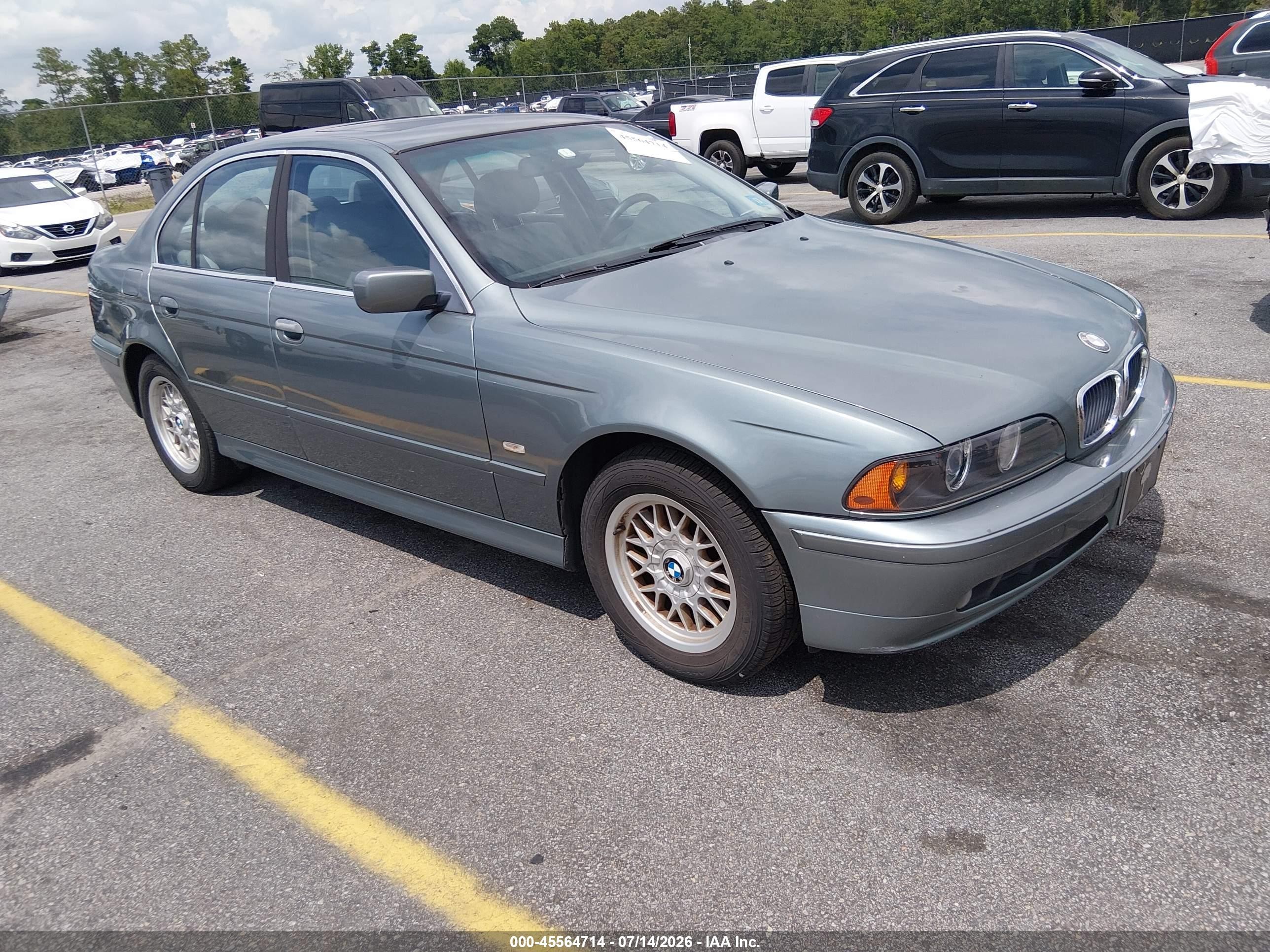 2002 BMW 5 Series 525i, VIN WBADT33422GF42476 — Обычный износ