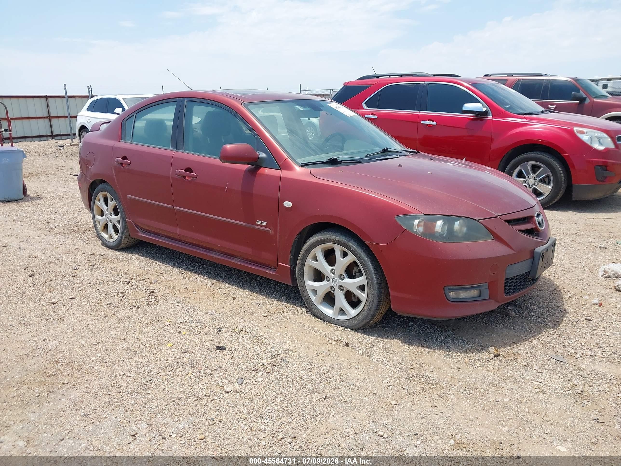 2009 Mazda 3 S Grand Touring, VIN JM1BK324391205582 — Обычный износ
