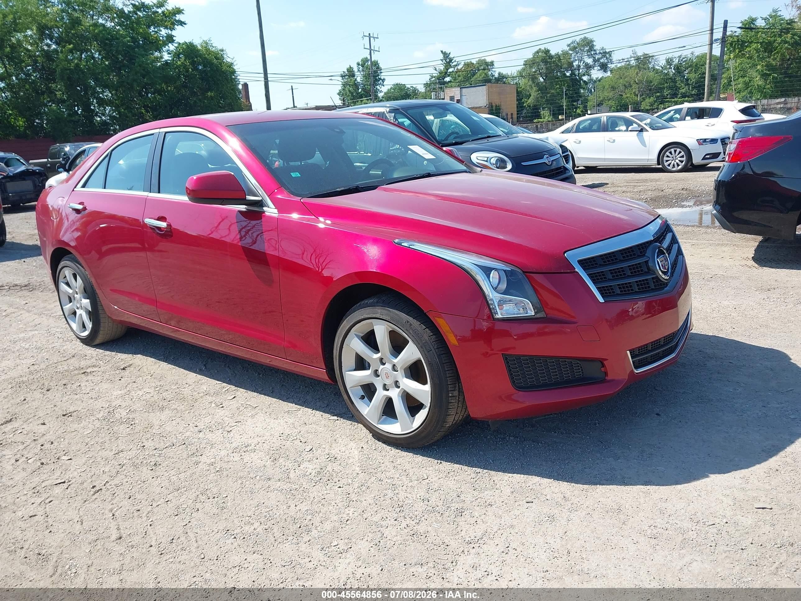 2013 Cadillac ATS, VIN 1G6AG5RX3D0147628 — Theft recovery