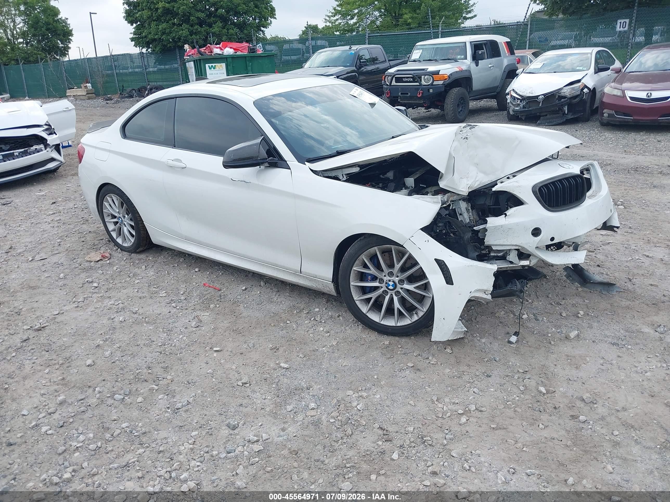 2016 BMW 2 Series M235i, VIN WBA1J7C56GV359879 — Front end