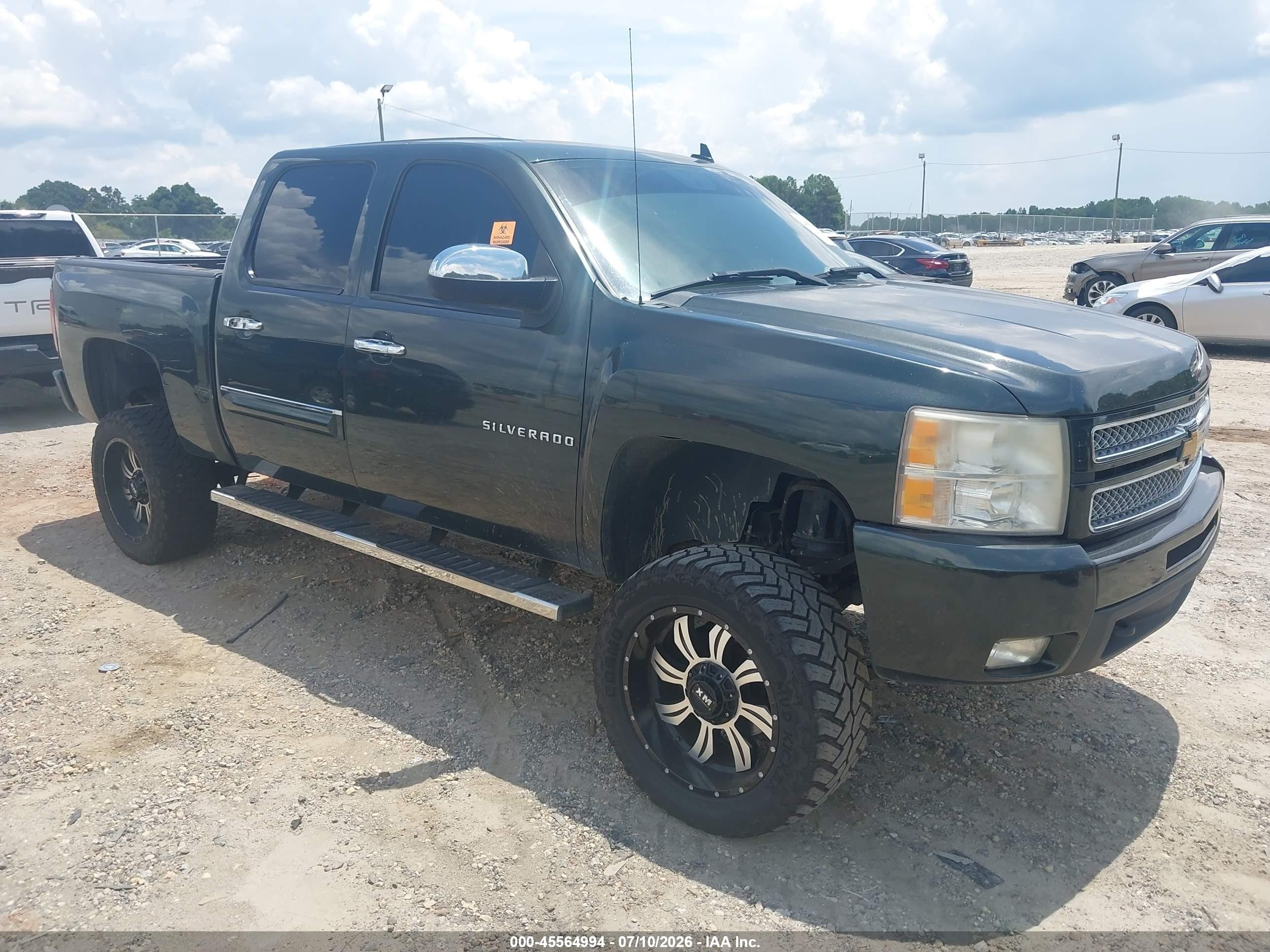 2013 Chevrolet Silverado 1500 LTZ, VIN 3GCPCTE09DG264240 — Пожар в салоне