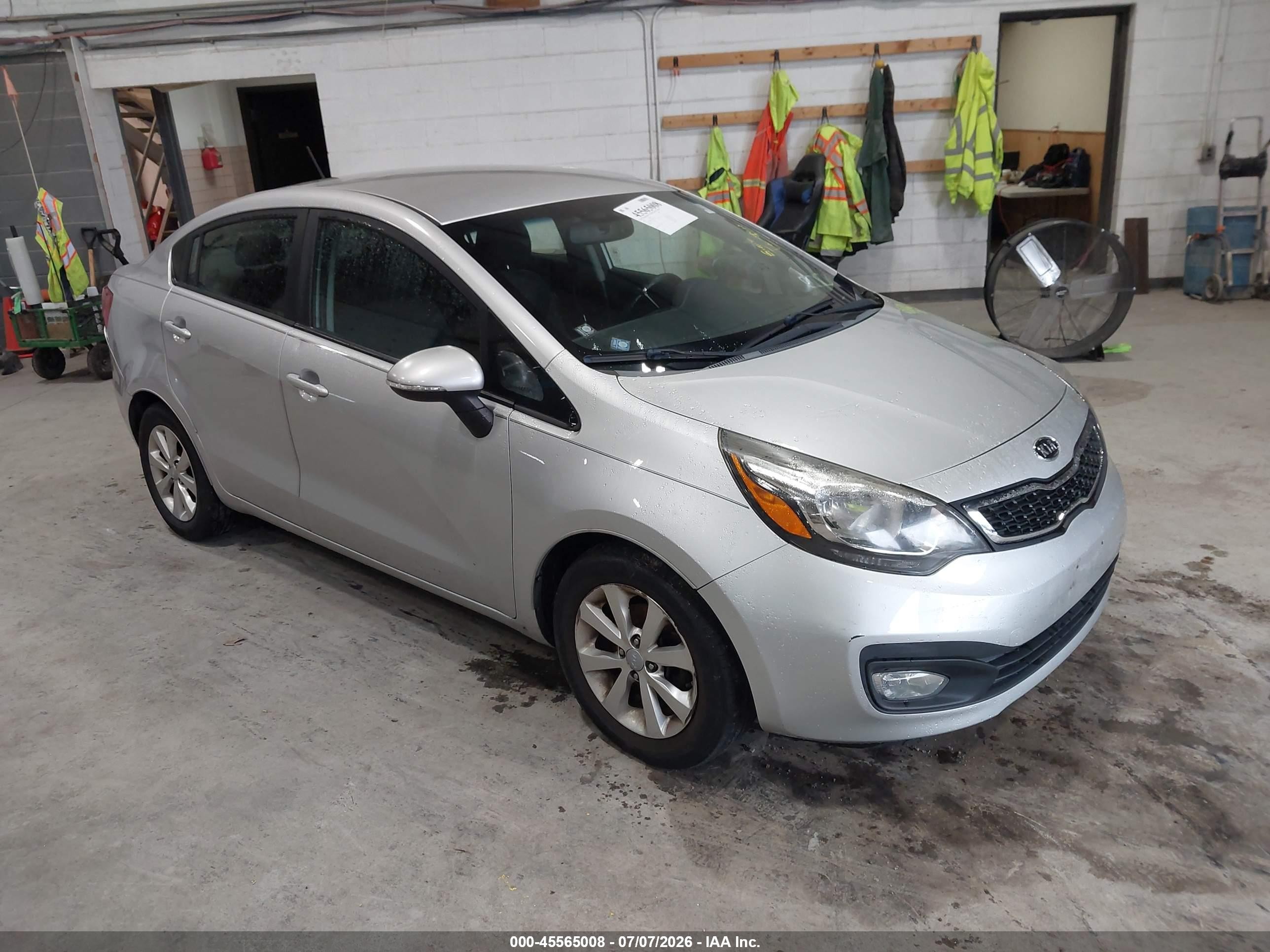 2013 Kia Rio EX, VIN KNADN4A31D6111241 — Normal wear