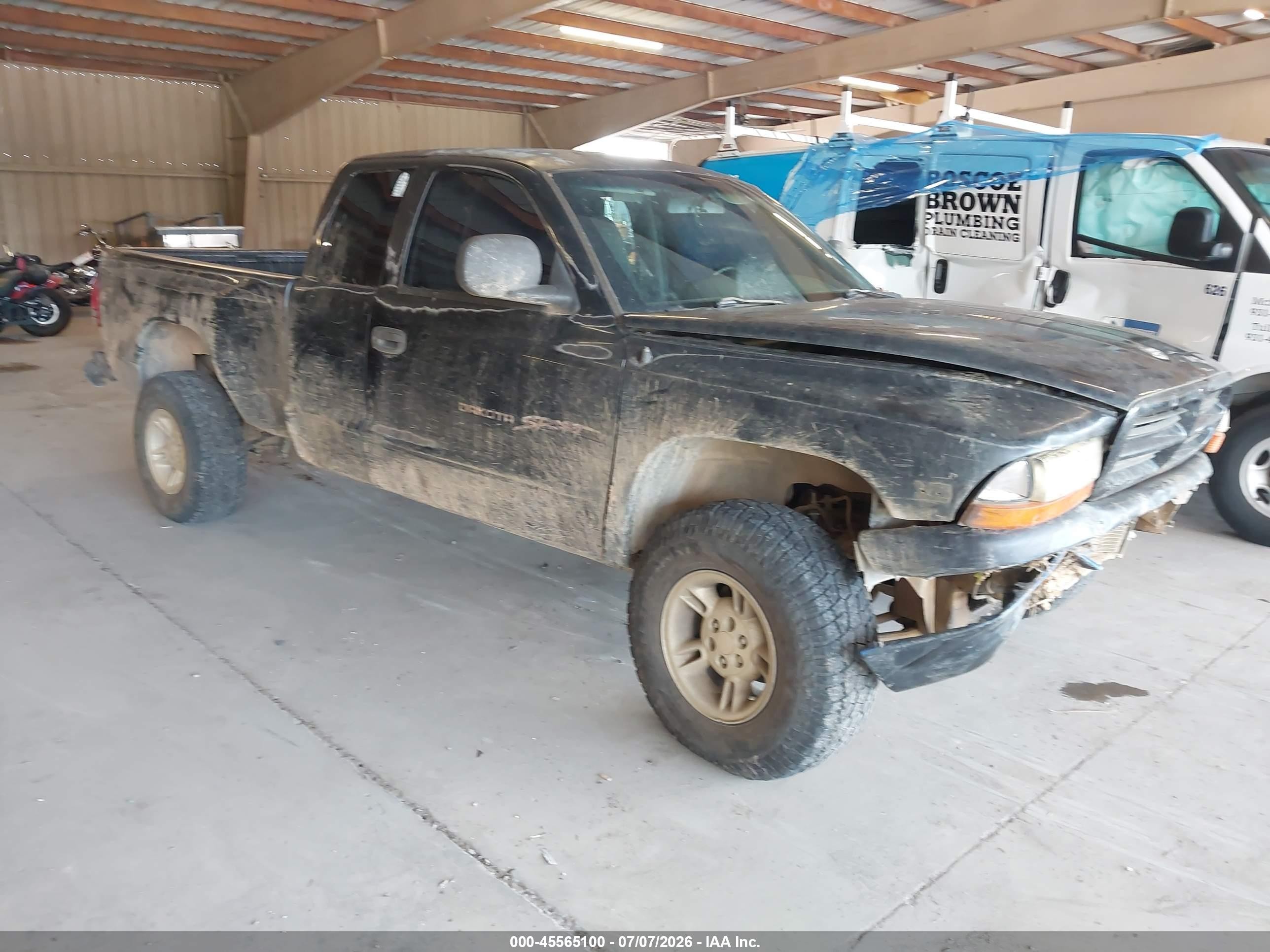 1999 Dodge Dakota SLT, VIN 1B7GG22Y1XS125192 — Front end