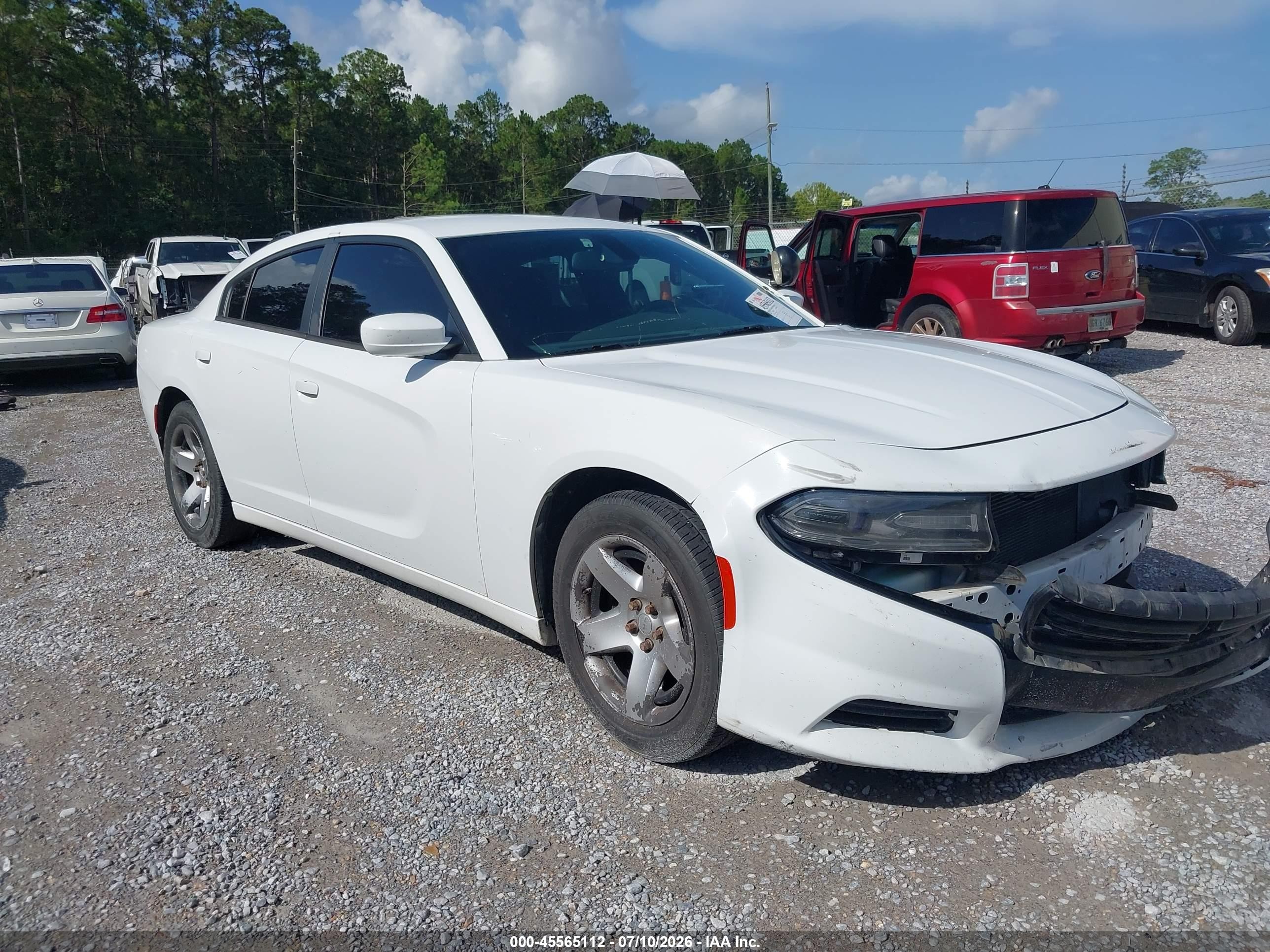 2016 Dodge Charger Police, VIN 2C3CDXAT5GH144236 — Water / flood