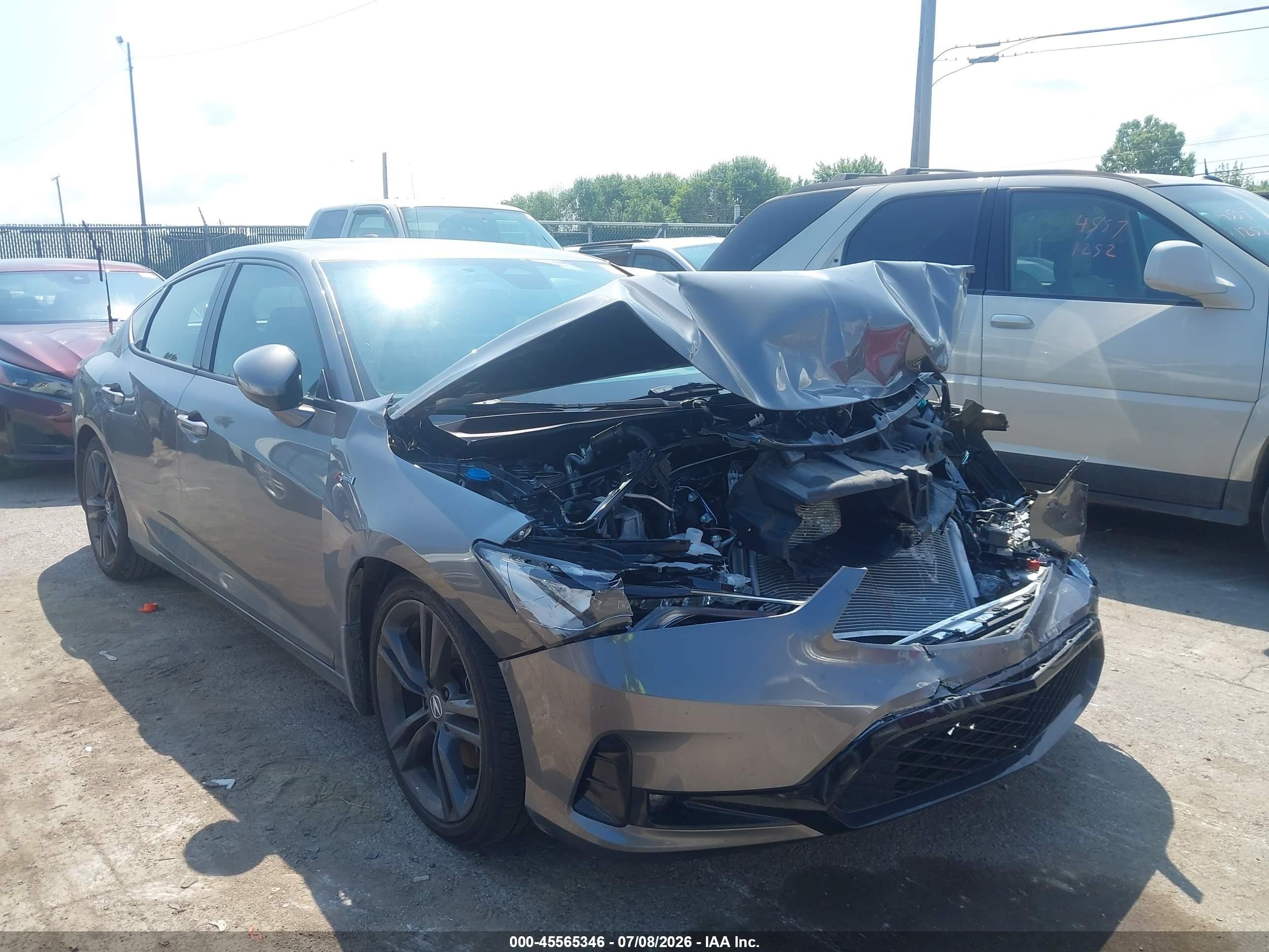 2023 Acura Integra w/A-Spec Package, VIN 19UDE4H37PA014301 — Front end