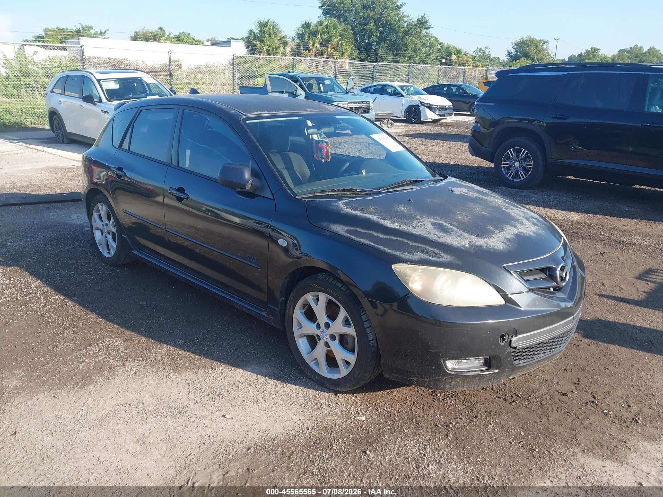 2009 Mazda 3 S Sport, VIN JM1BK343491201318 — Side