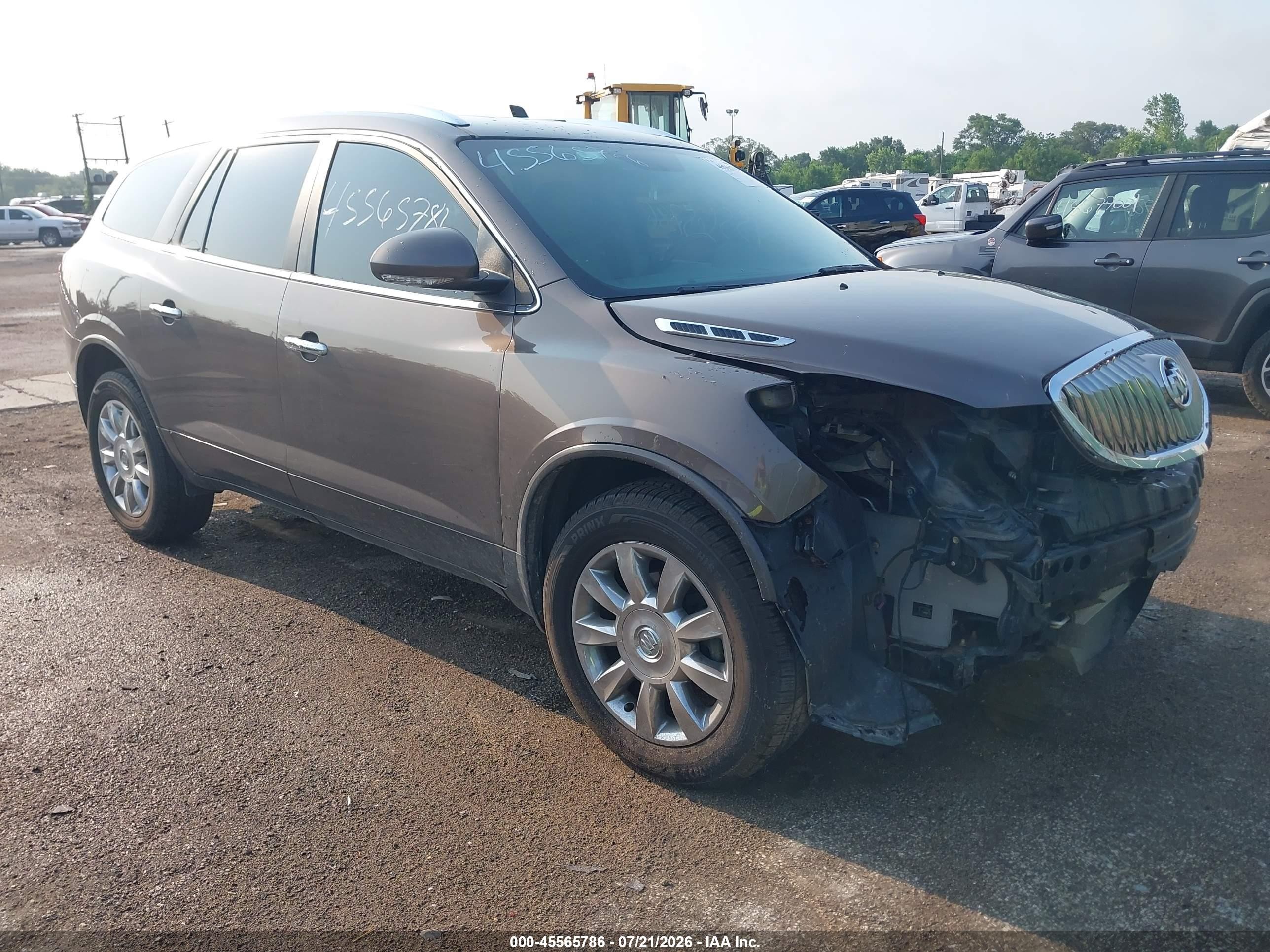 2011 Buick Enclave CXL-1, VIN 5GAKRBED4BJ219127 — Front end