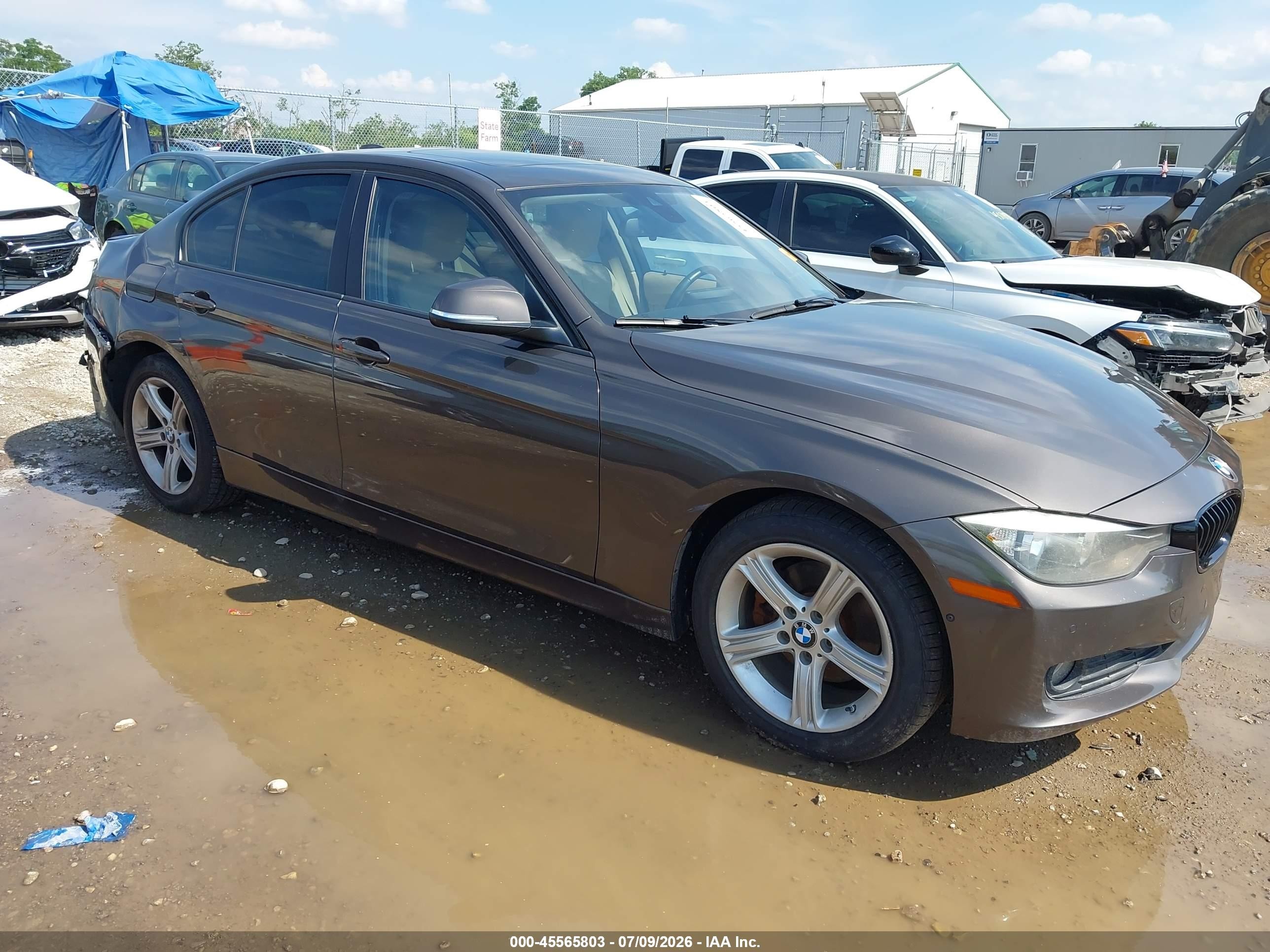 2015 BMW 3 Series 328d, VIN WBA3D3C58FK158090 — Rear end