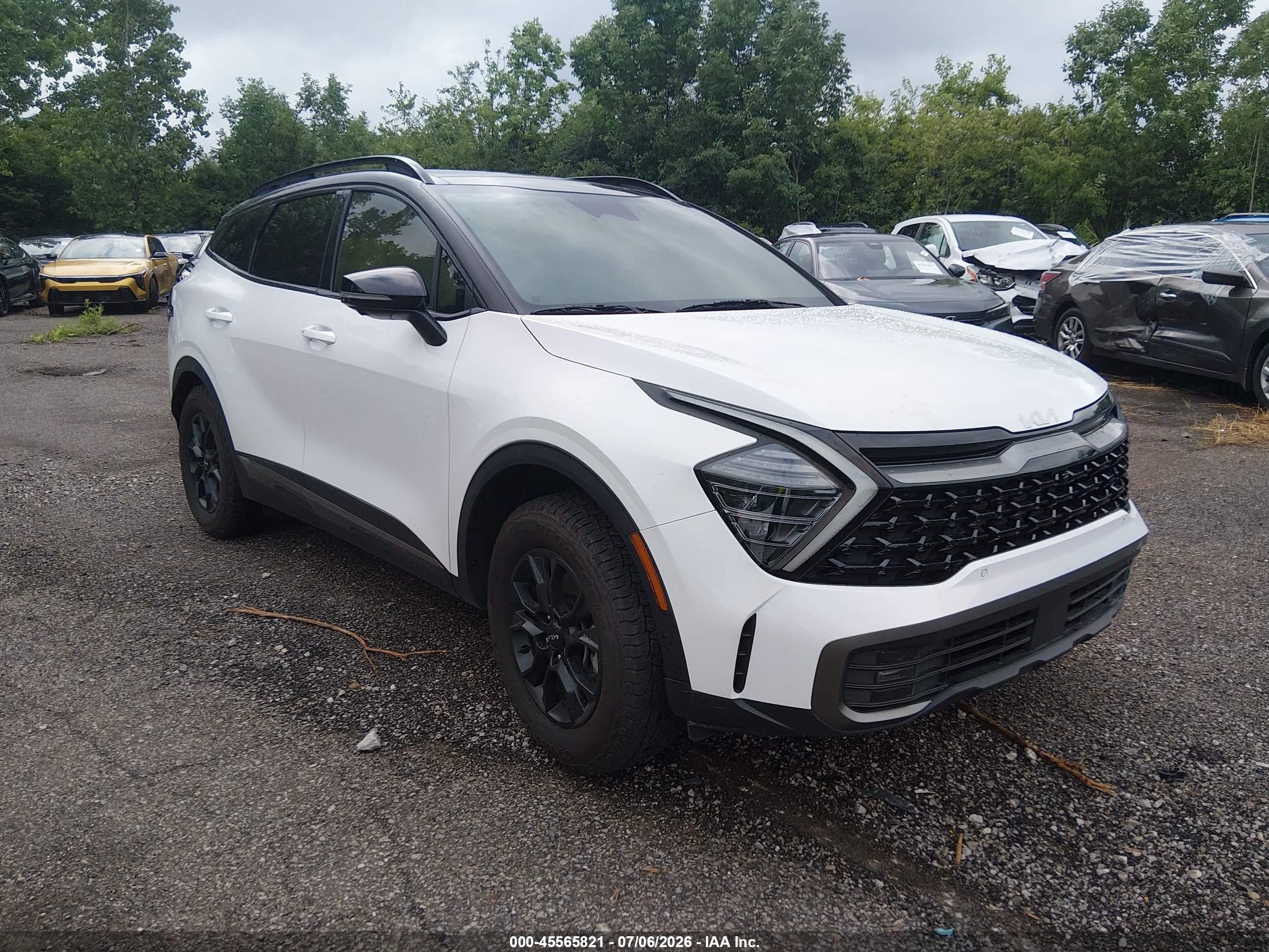 2024 Kia Sportage X-Pro Prestige, VIN 5XYK7CDF9RG200788 — Пожар в салоне