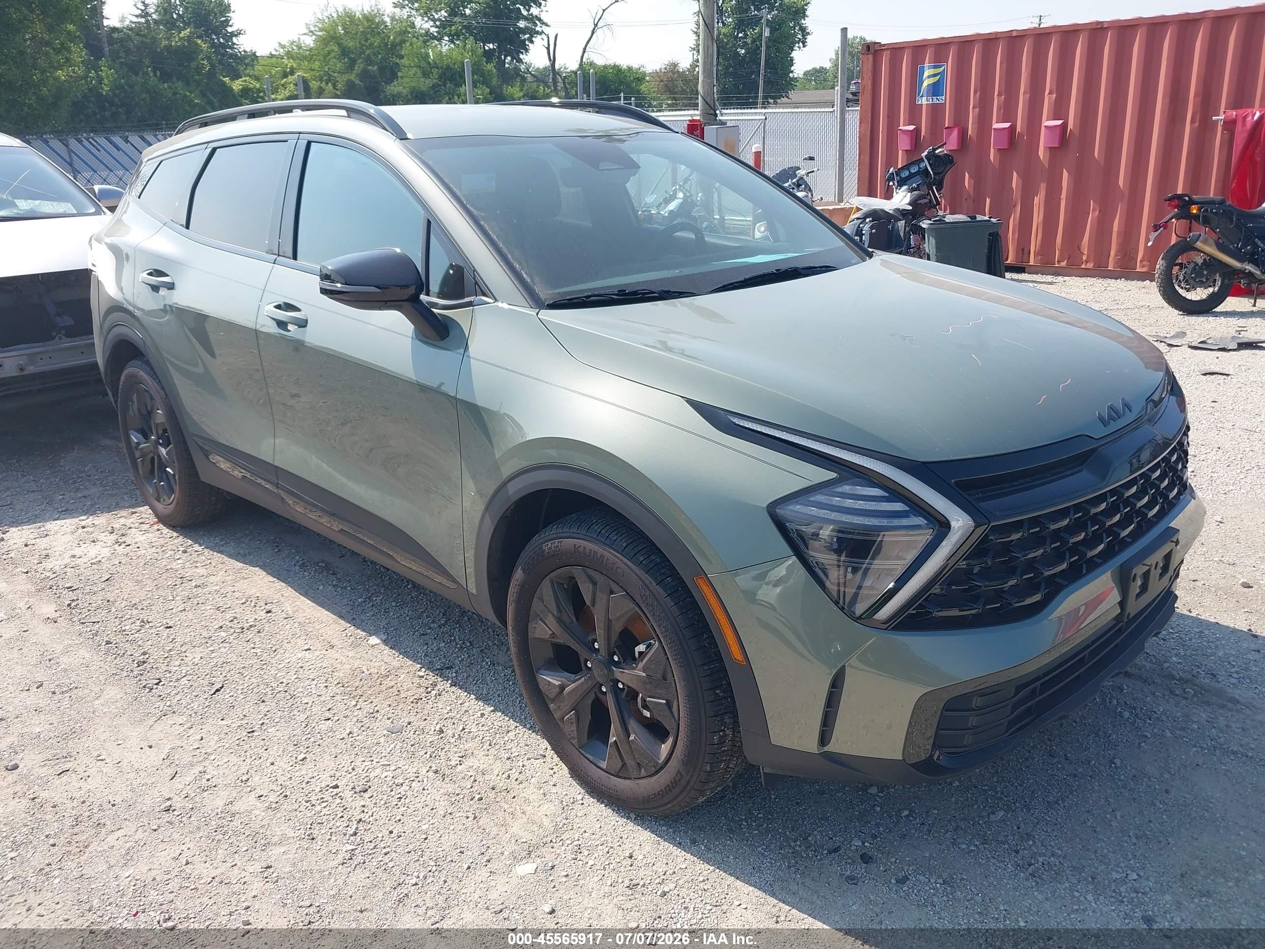 2025 Kia Sportage X-Line, VIN 5XYK6CDF4SG322063 — Зад