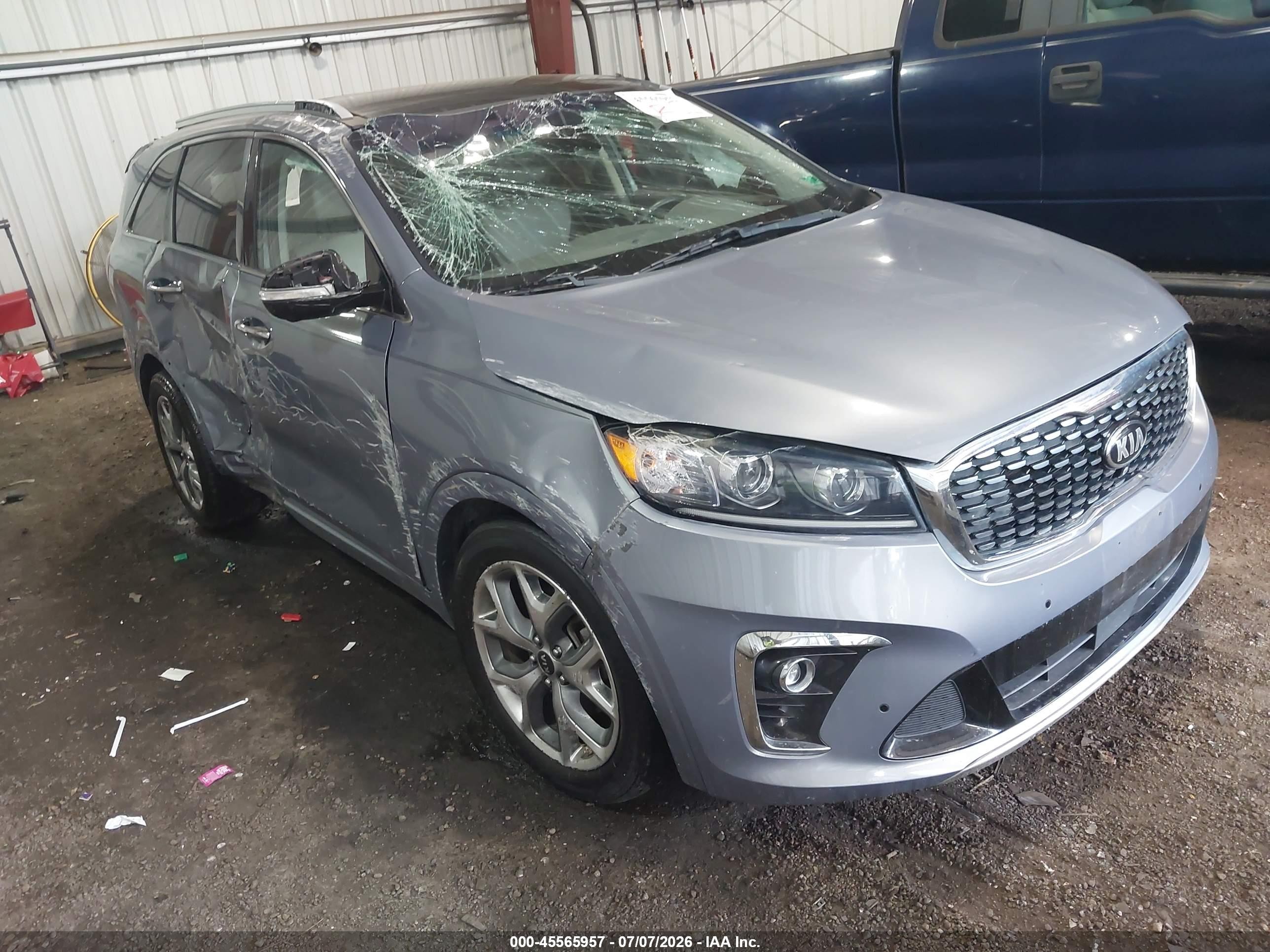2020 Kia Sorento SX, VIN 5XYPK4A50LG693404 — Опрокидывание