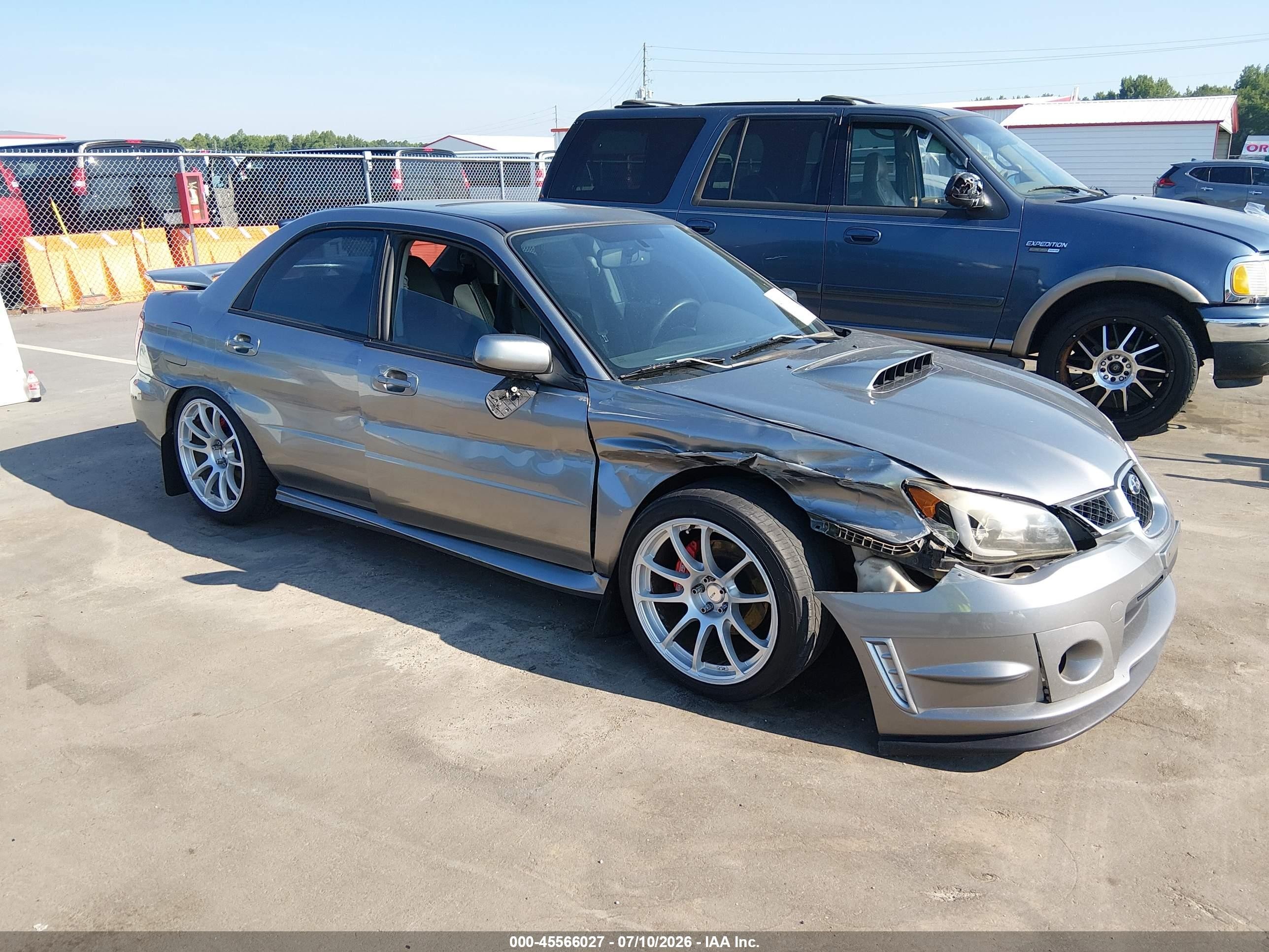 2007 Subaru Impreza WRX Ltd, VIN JF1GD74667G511228 — Side