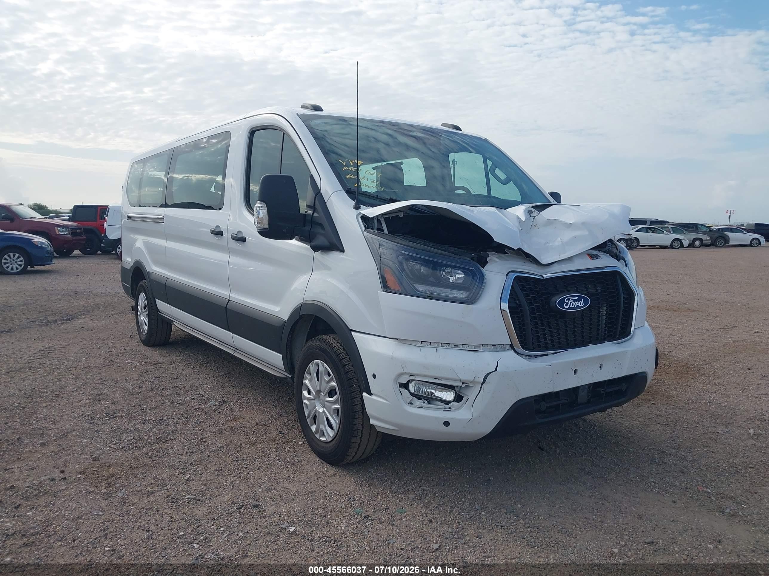 2026 Ford Transit Passenger XLT, VIN 1FBAX2Y87TKA56214 — Front end