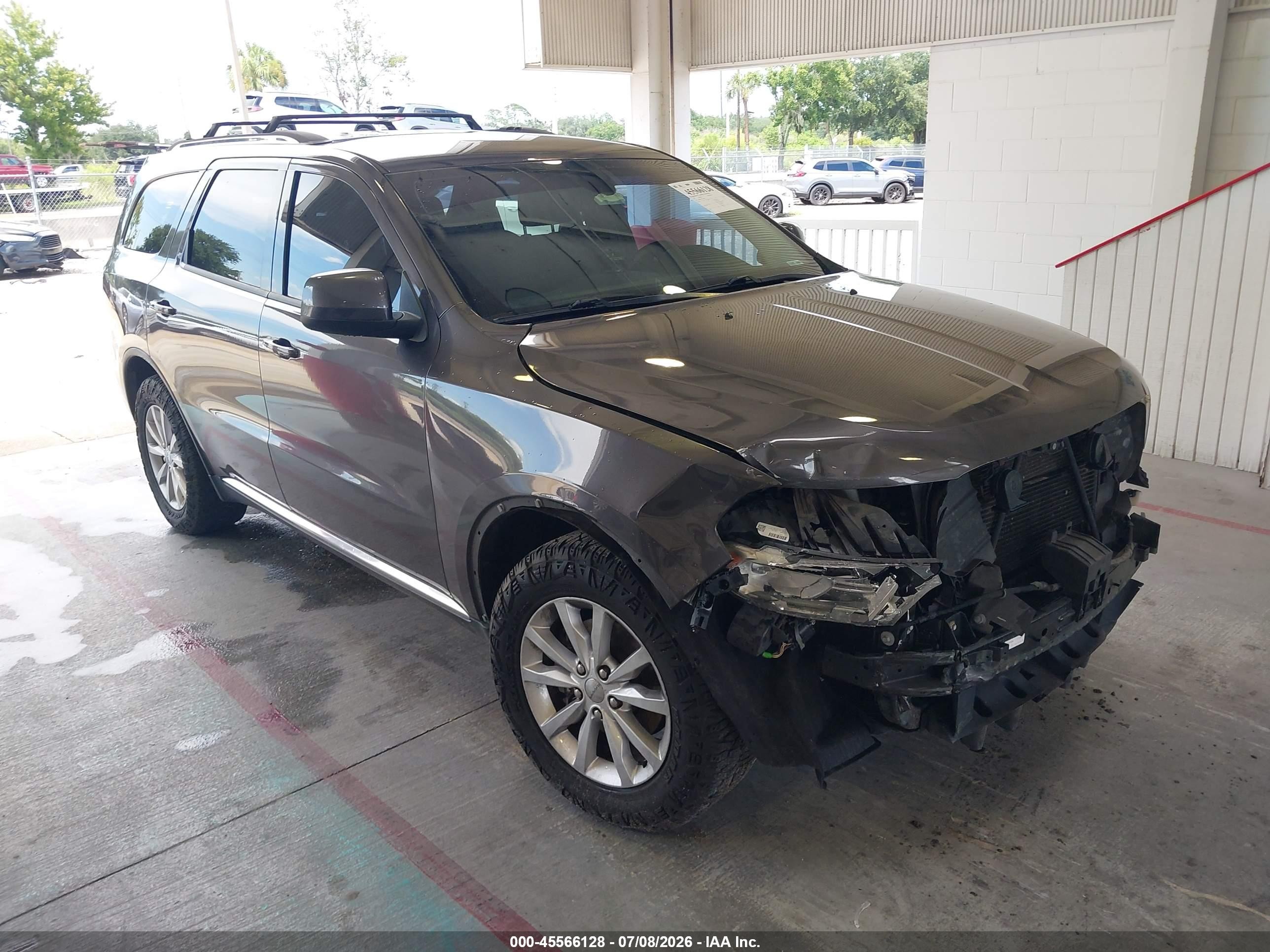 2015 Dodge Durango SXT, VIN 1C4RDHAG9FC770968 — Front end